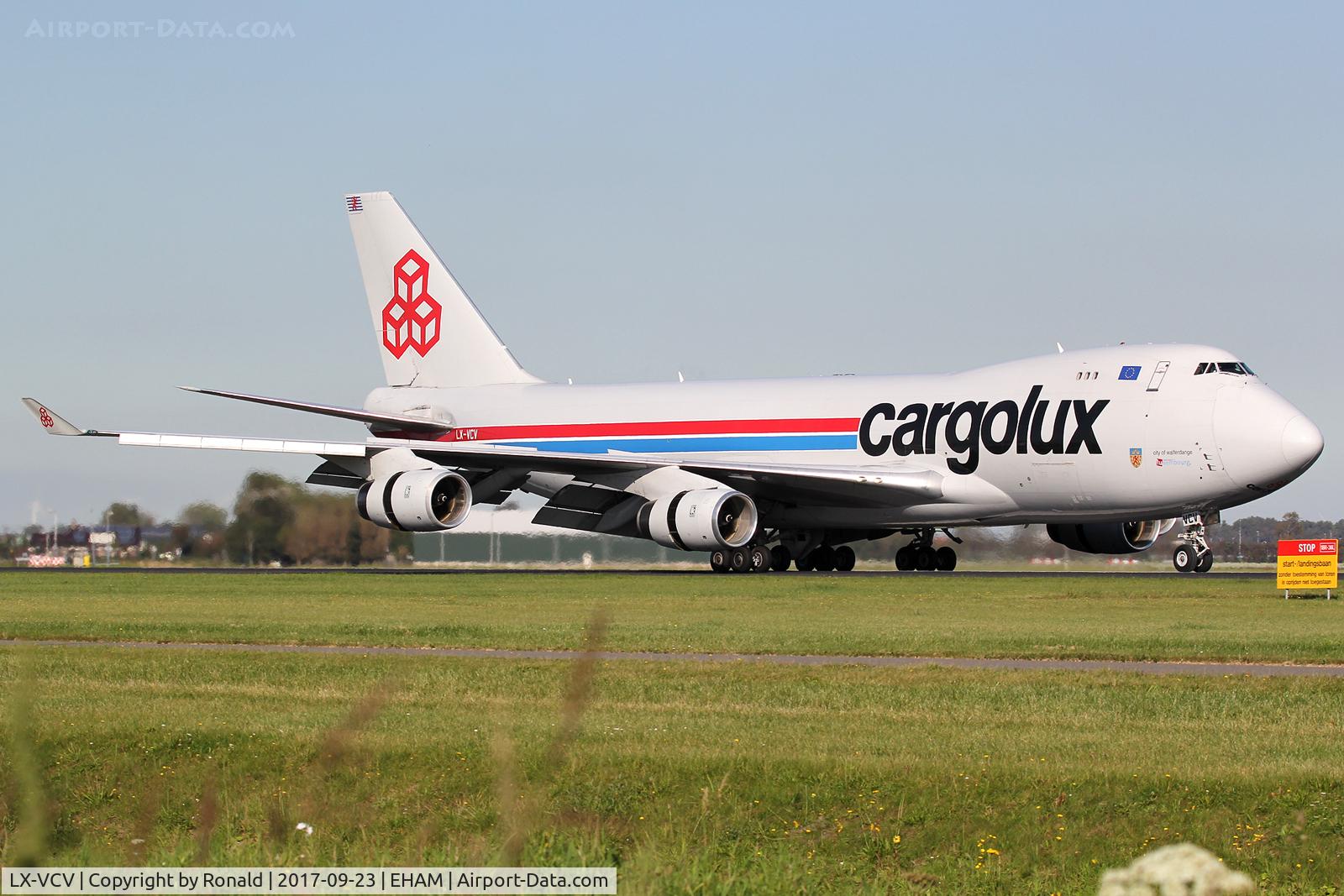 LX-VCV, 2005 Boeing 747-4R7F/SCD C/N 34235, at spl