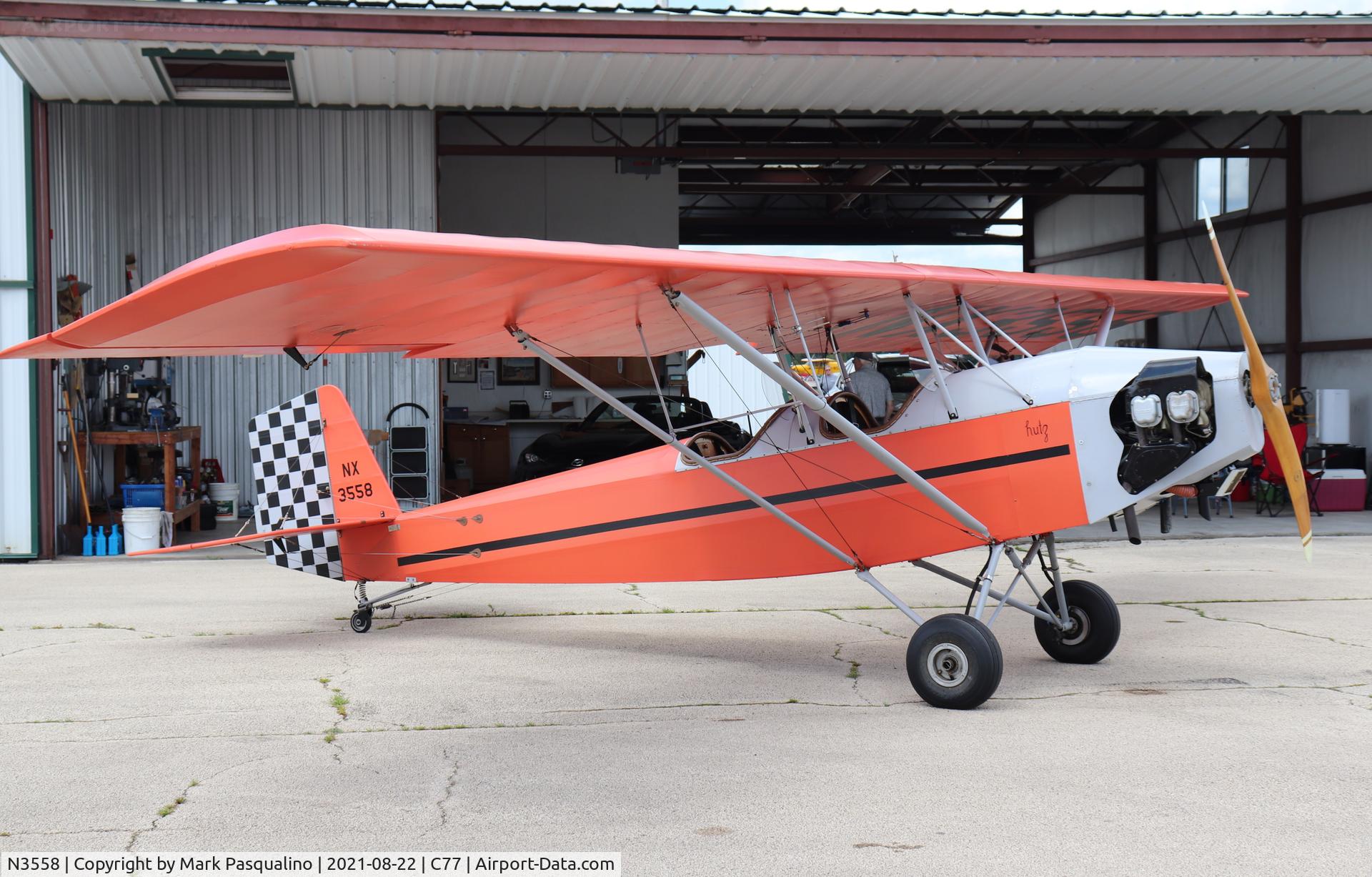 N3558, 2016 Pietenpol Air Camper C/N 001, Pietenpol Air Camper