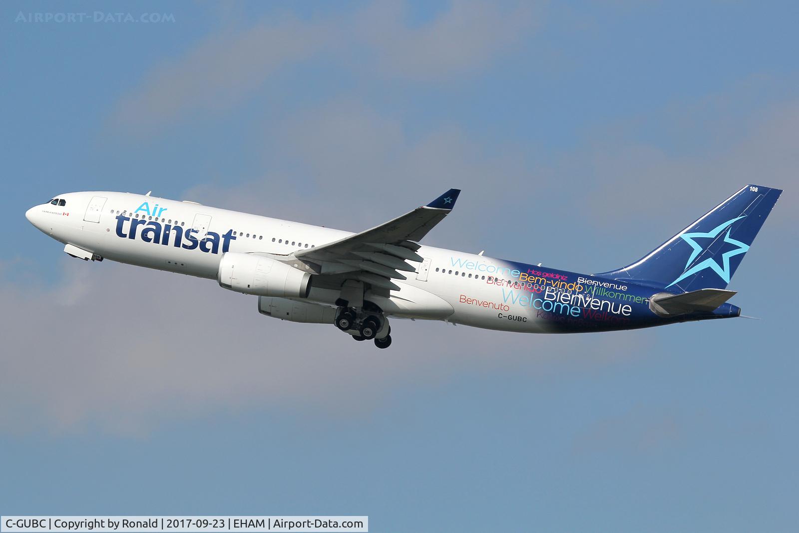 C-GUBC, 2003 Airbus A330-243 C/N 518, at spl