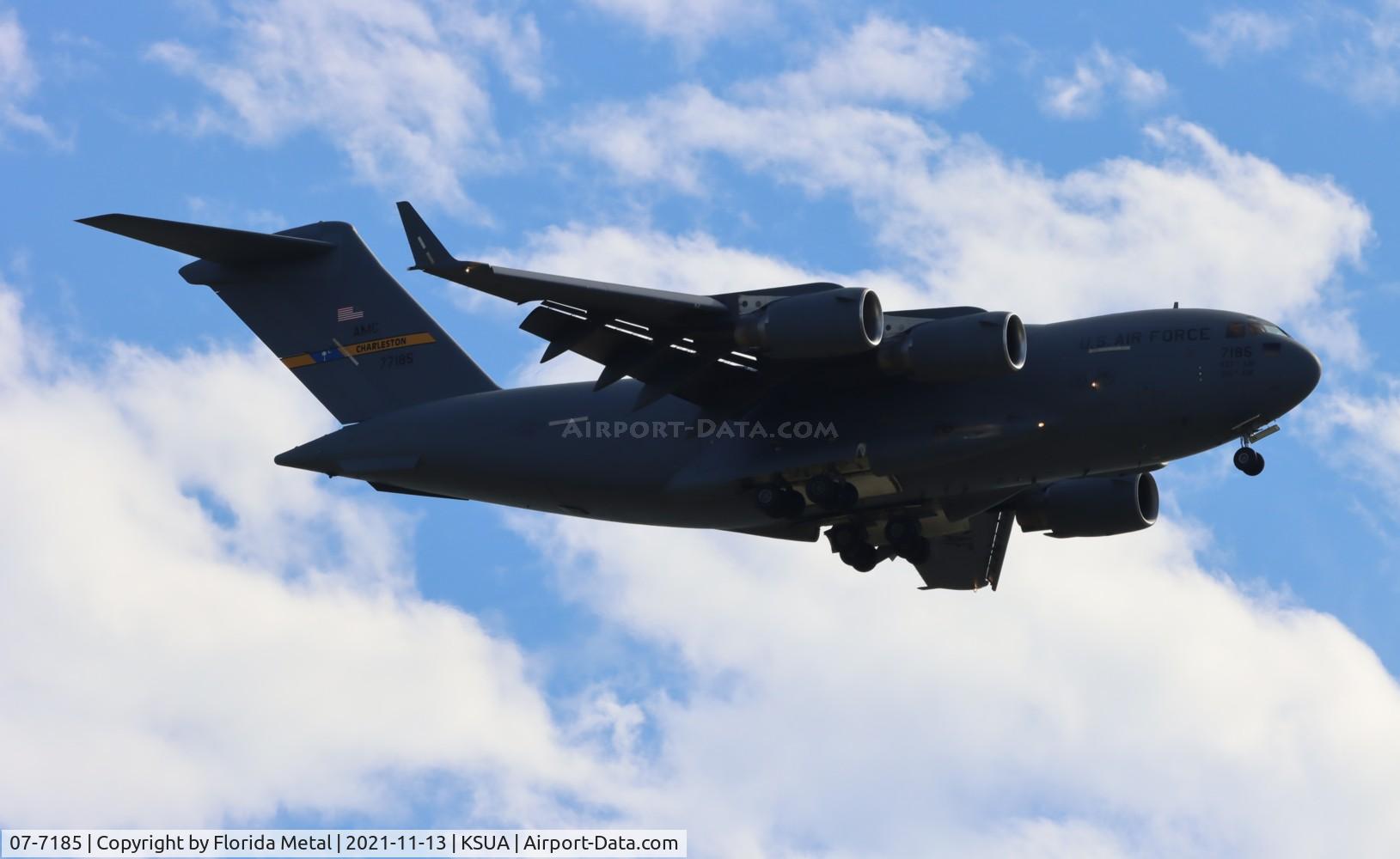07-7185, 2007 Boeing C-17A Globemaster III C/N P-185, C-17A