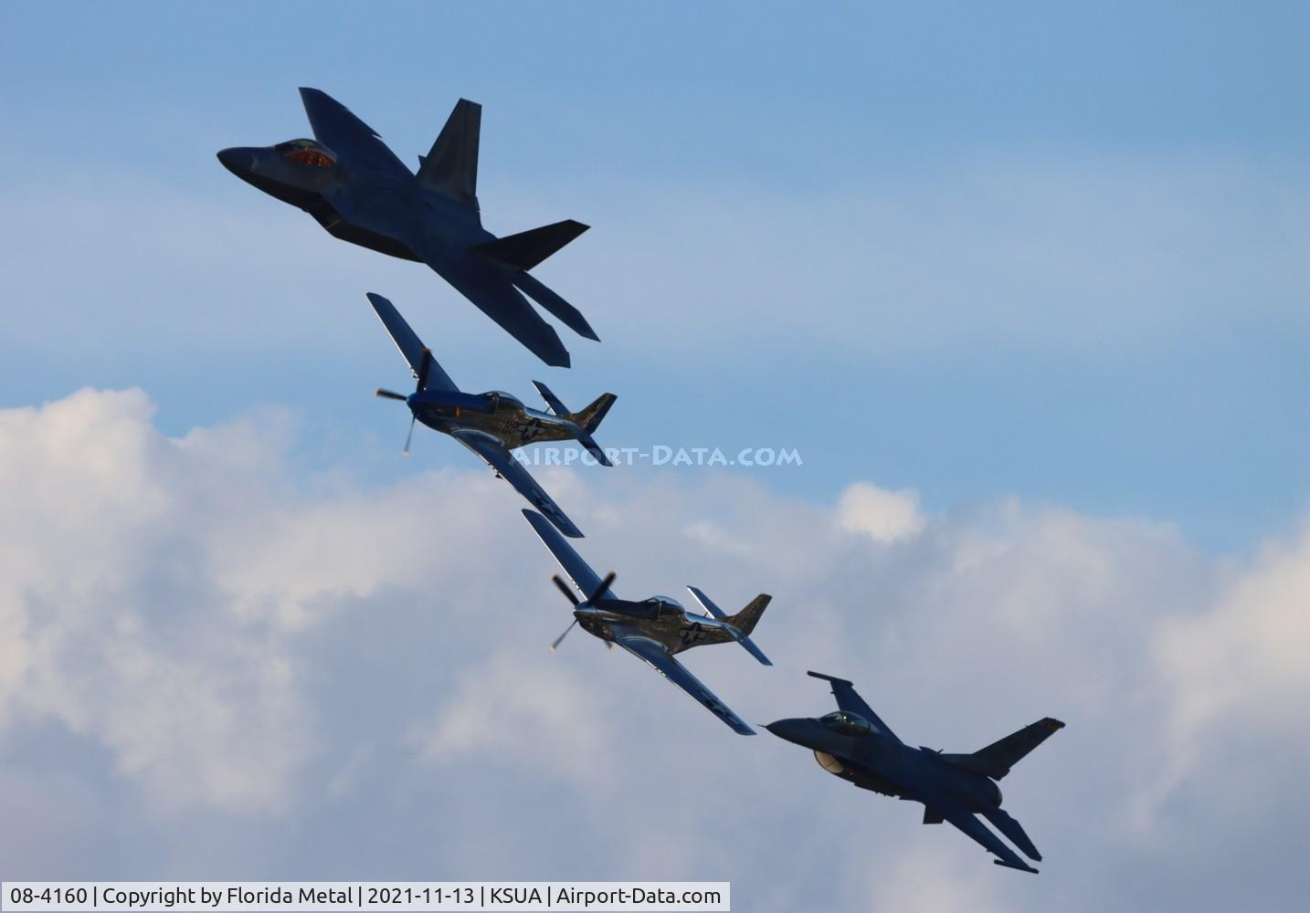 08-4160, 2008 Lockheed Martin F-22A Raptor C/N 4160, Heritage Flight