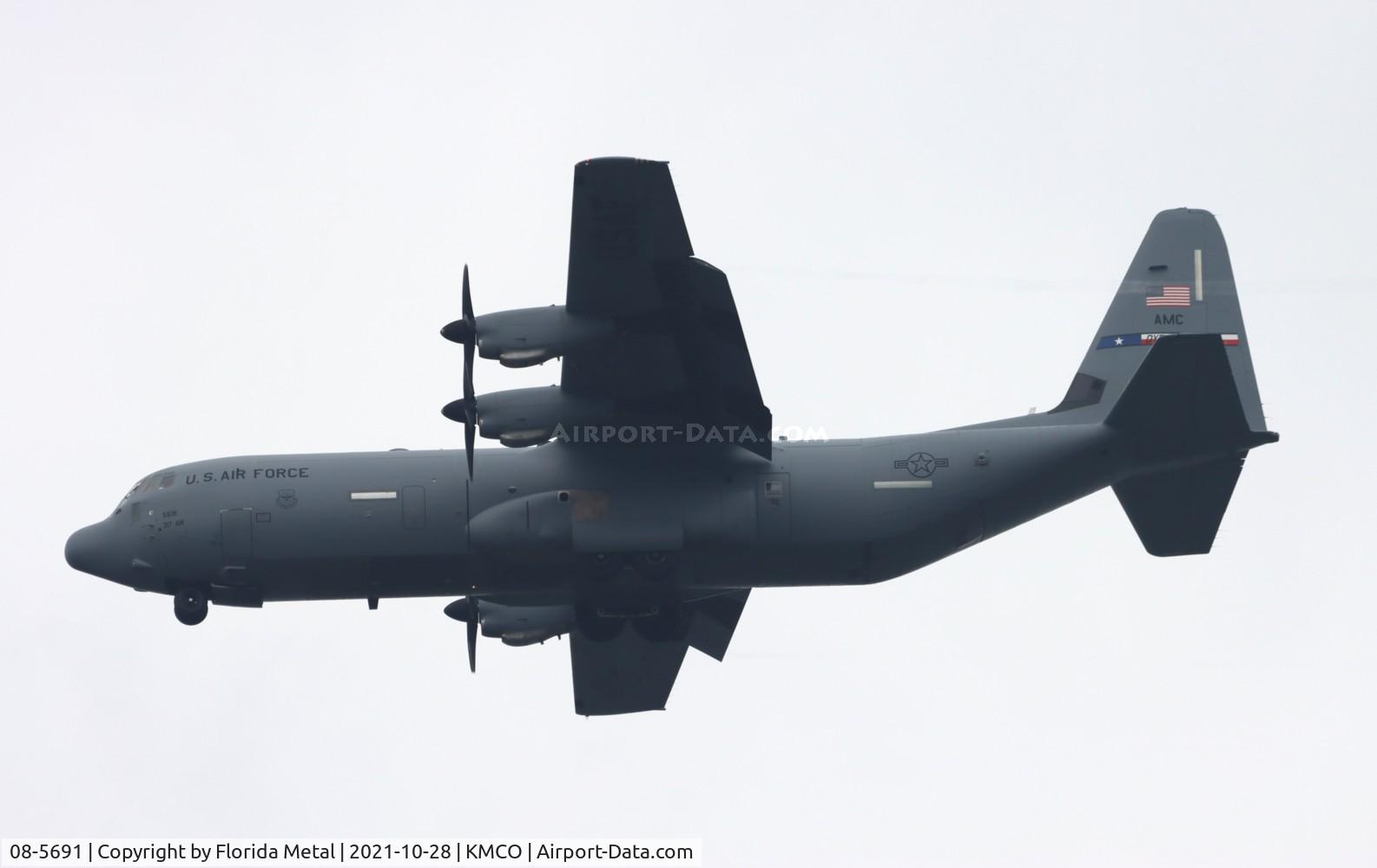 08-5691, 2008 Lockheed Martin C-130J-30 Super Hercules C/N 382-5691, C-130J