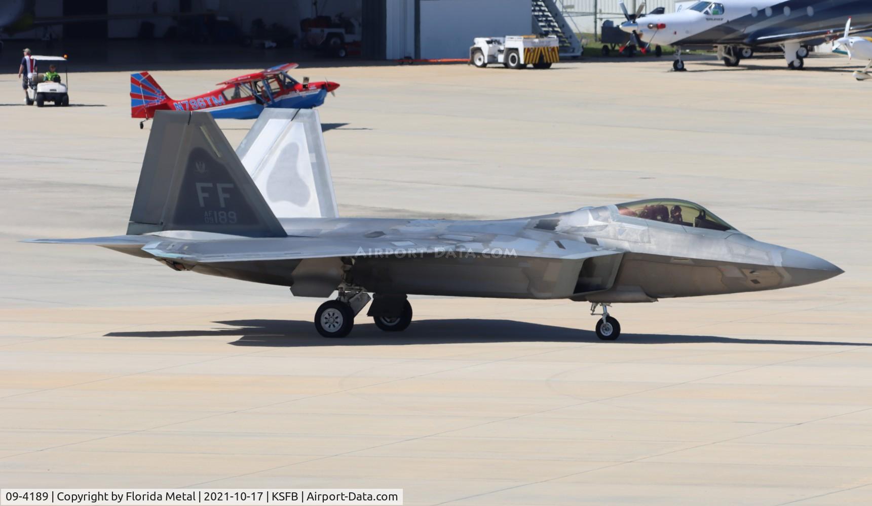 09-4189, 2009 Lockheed Martin F-22A Raptor C/N 645-4189, F-22A