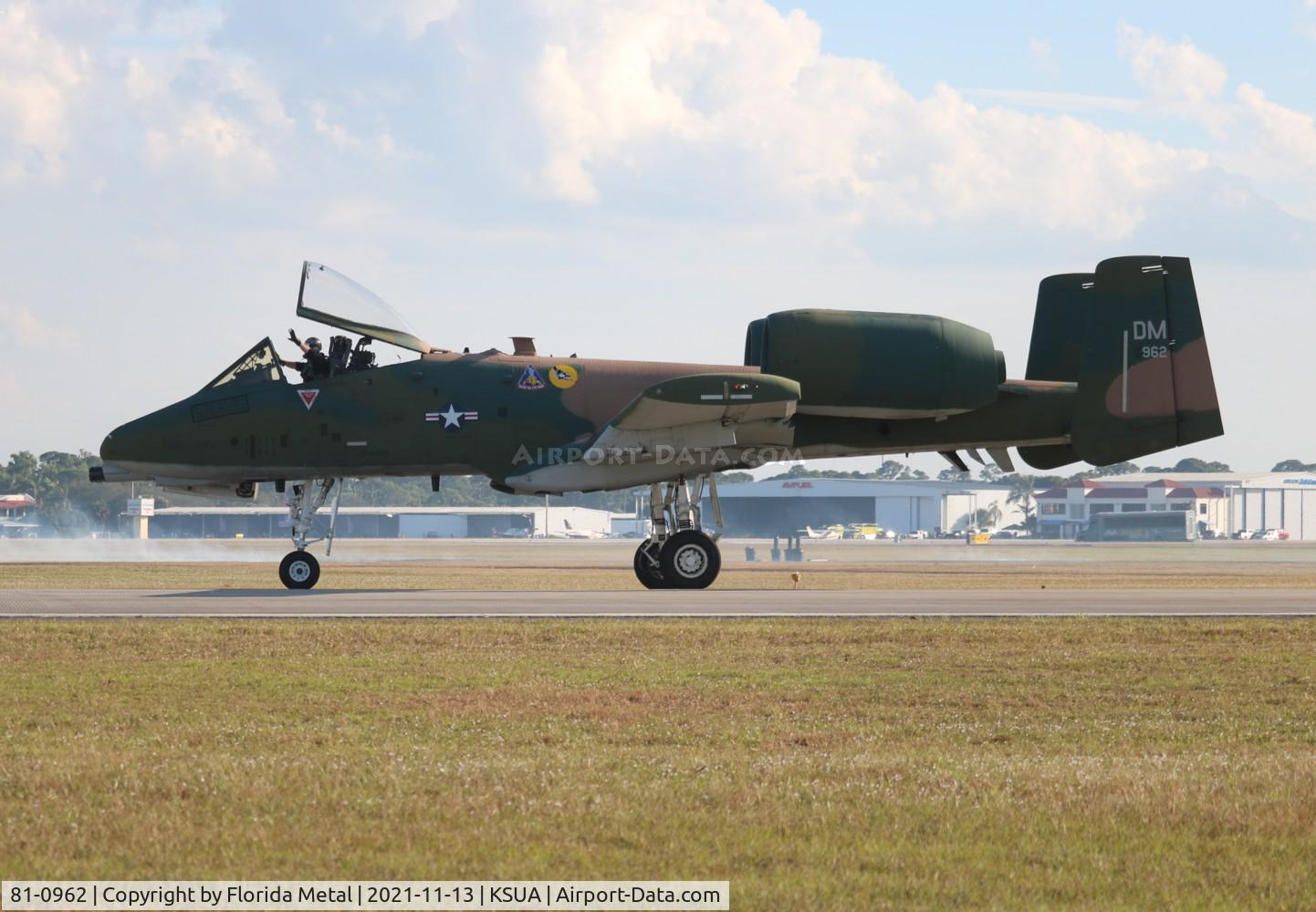 81-0962, 1981 Fairchild Republic A-10C Thunderbolt II C/N A10-0657, A-10C