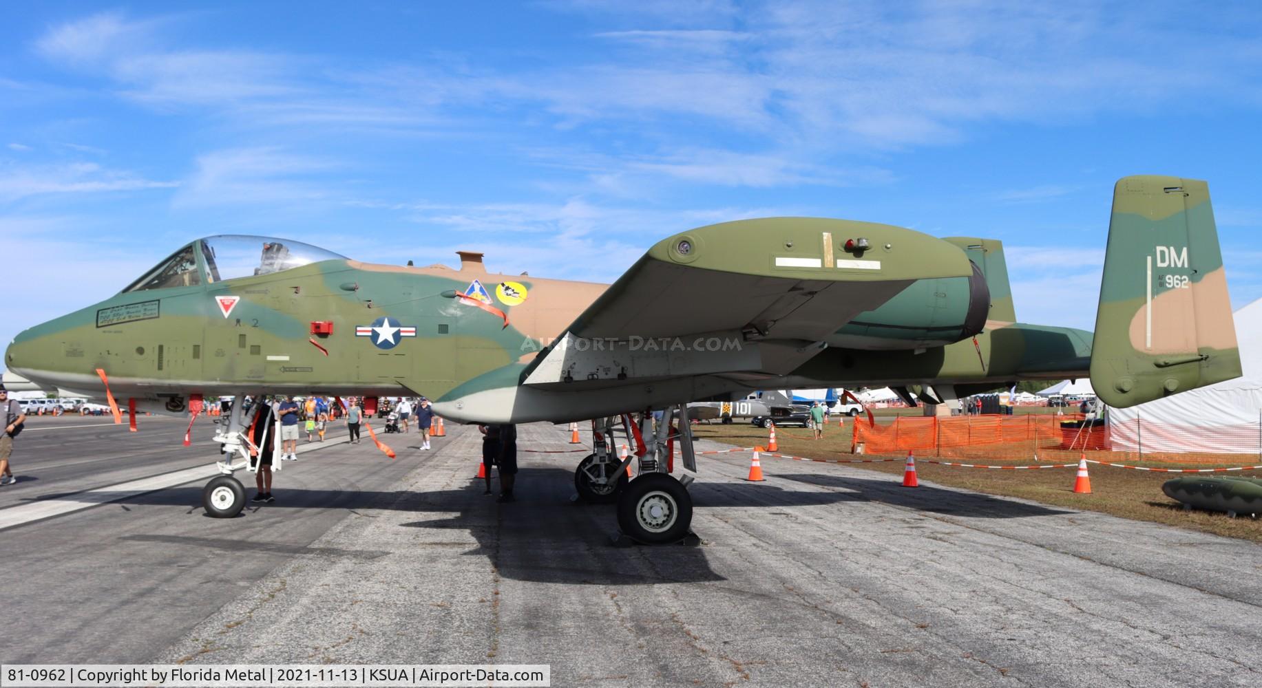 81-0962, 1981 Fairchild Republic A-10C Thunderbolt II C/N A10-0657, A-10C