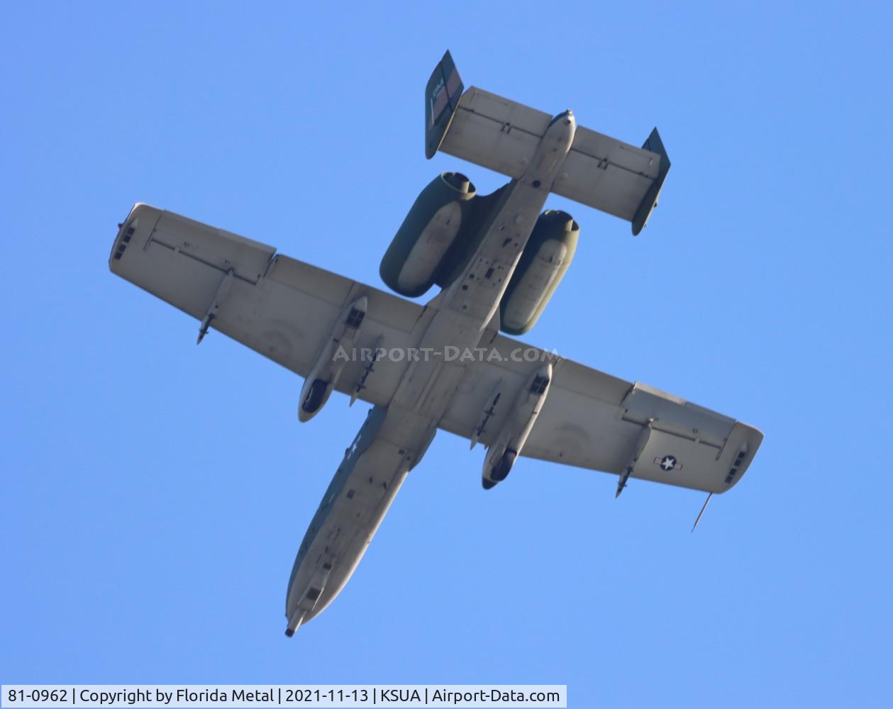 81-0962, 1981 Fairchild Republic A-10C Thunderbolt II C/N A10-0657, A-10C