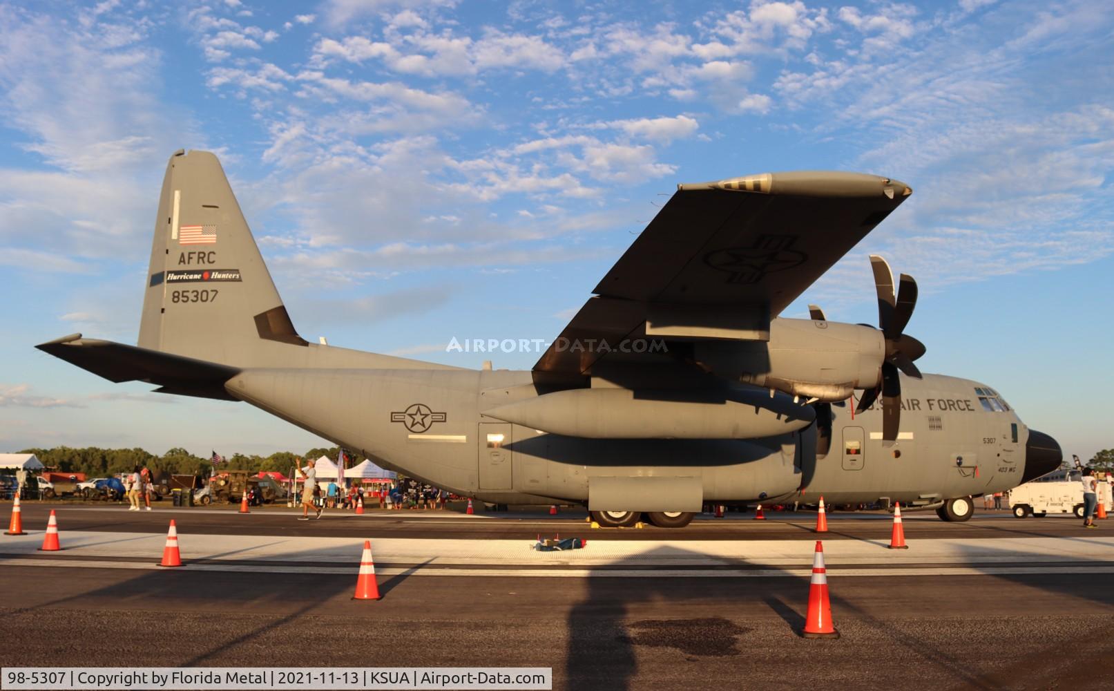 98-5307, 1998 Lockheed Martin WC-130J Hercules C/N 382-5486, WC-130J