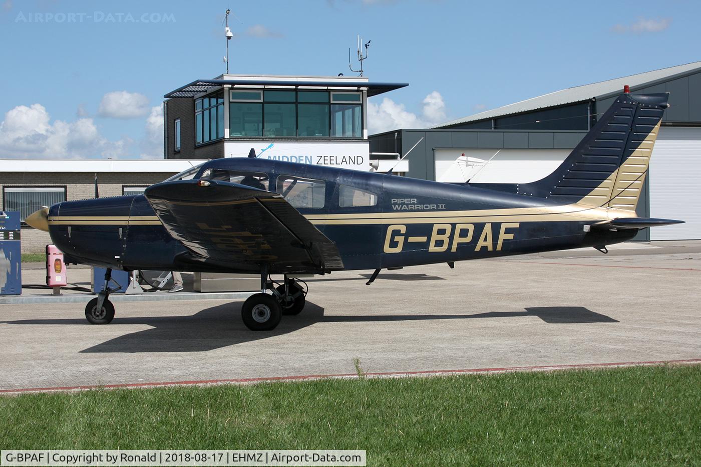 G-BPAF, 1977 Piper PA-28-161 Cherokee Warrior II C/N 28-7716142, at ehmz