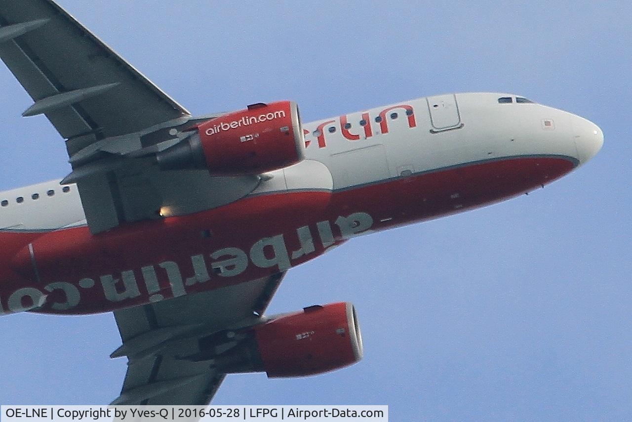 OE-LNE, 2008 Airbus A319-112 C/N 3415, Airbus A319-112, Climbing from rwy 06R, Roissy Charles De Gaulle airport (LFPG-CDG)