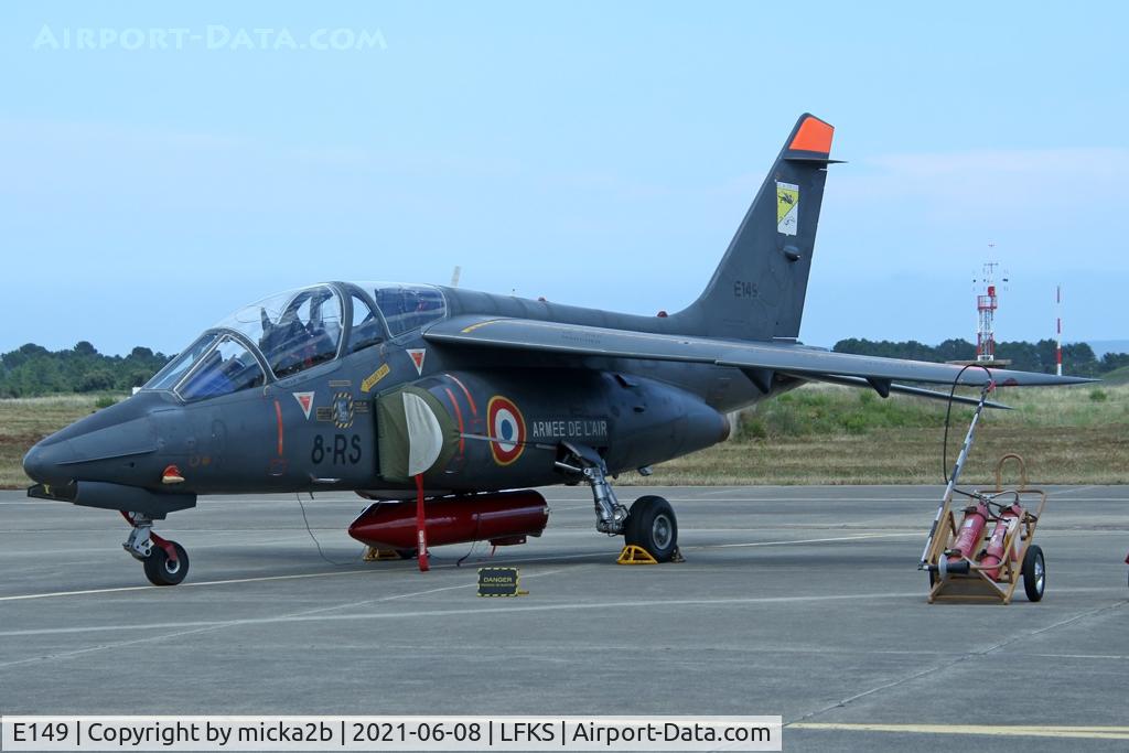 E149, Dassault-Dornier Alpha Jet E C/N E149, Parked