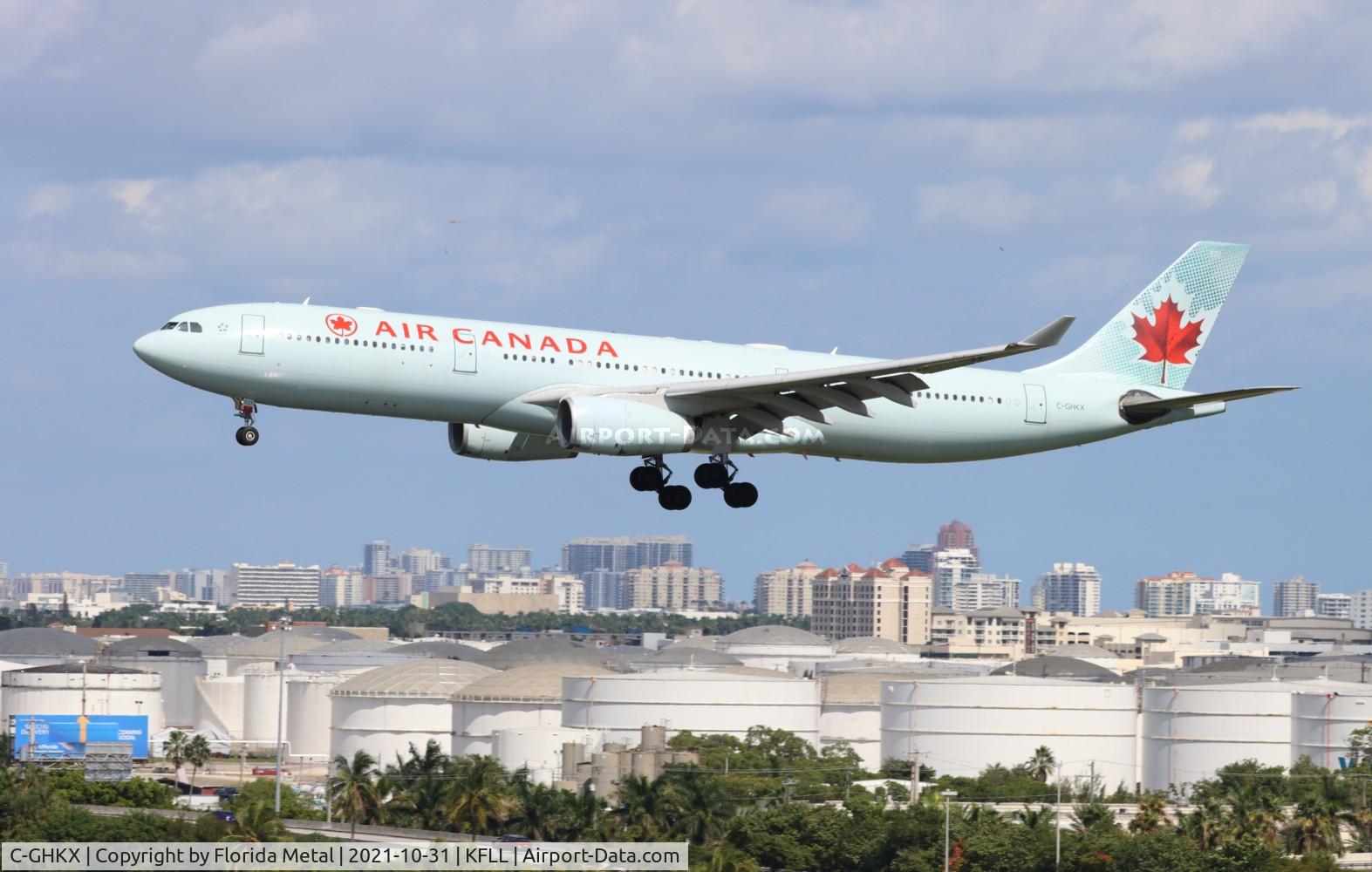 C-GHKX, 2001 Airbus A330-343 C/N 0412, Air Canada