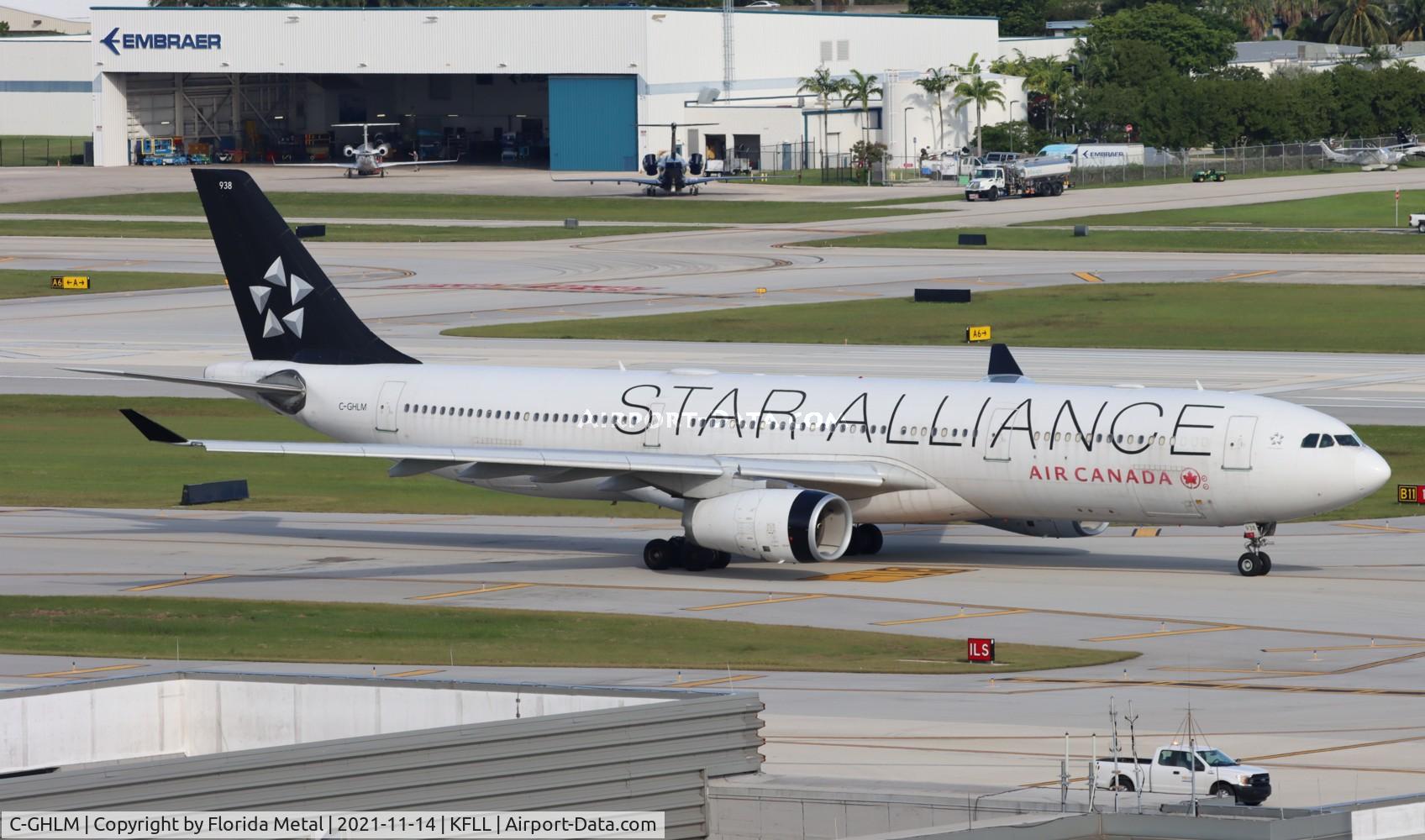 C-GHLM, 2001 Airbus A330-343 C/N 0419, Air Canada