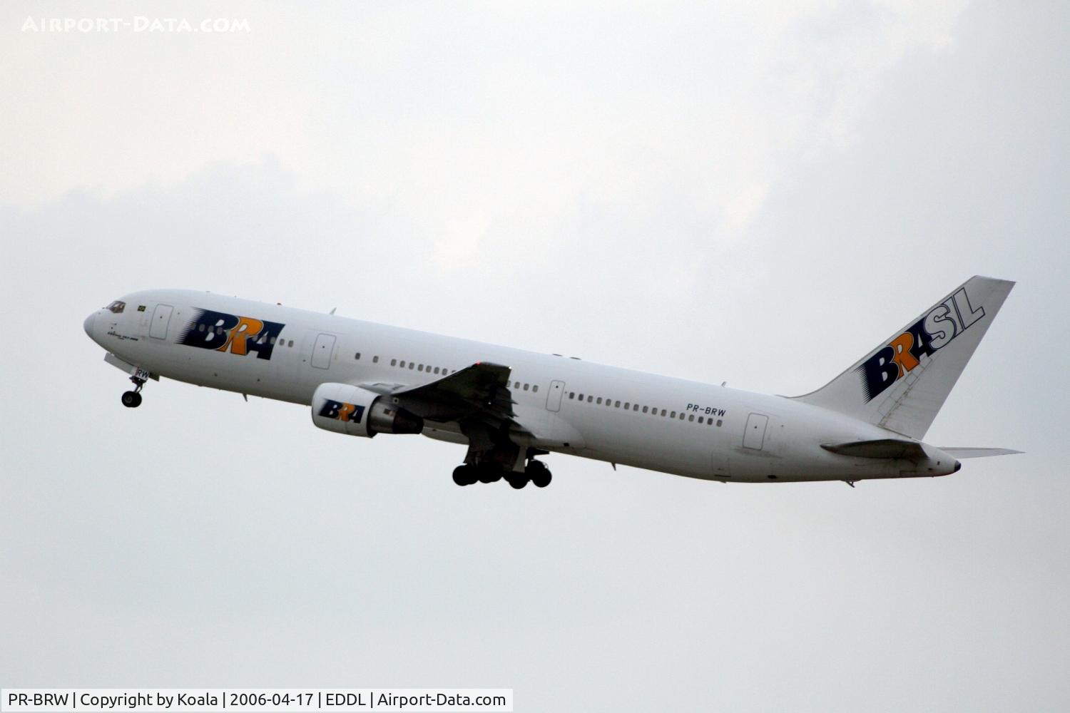 PR-BRW, 1991 Boeing 767-33A C/N 25403, Departure