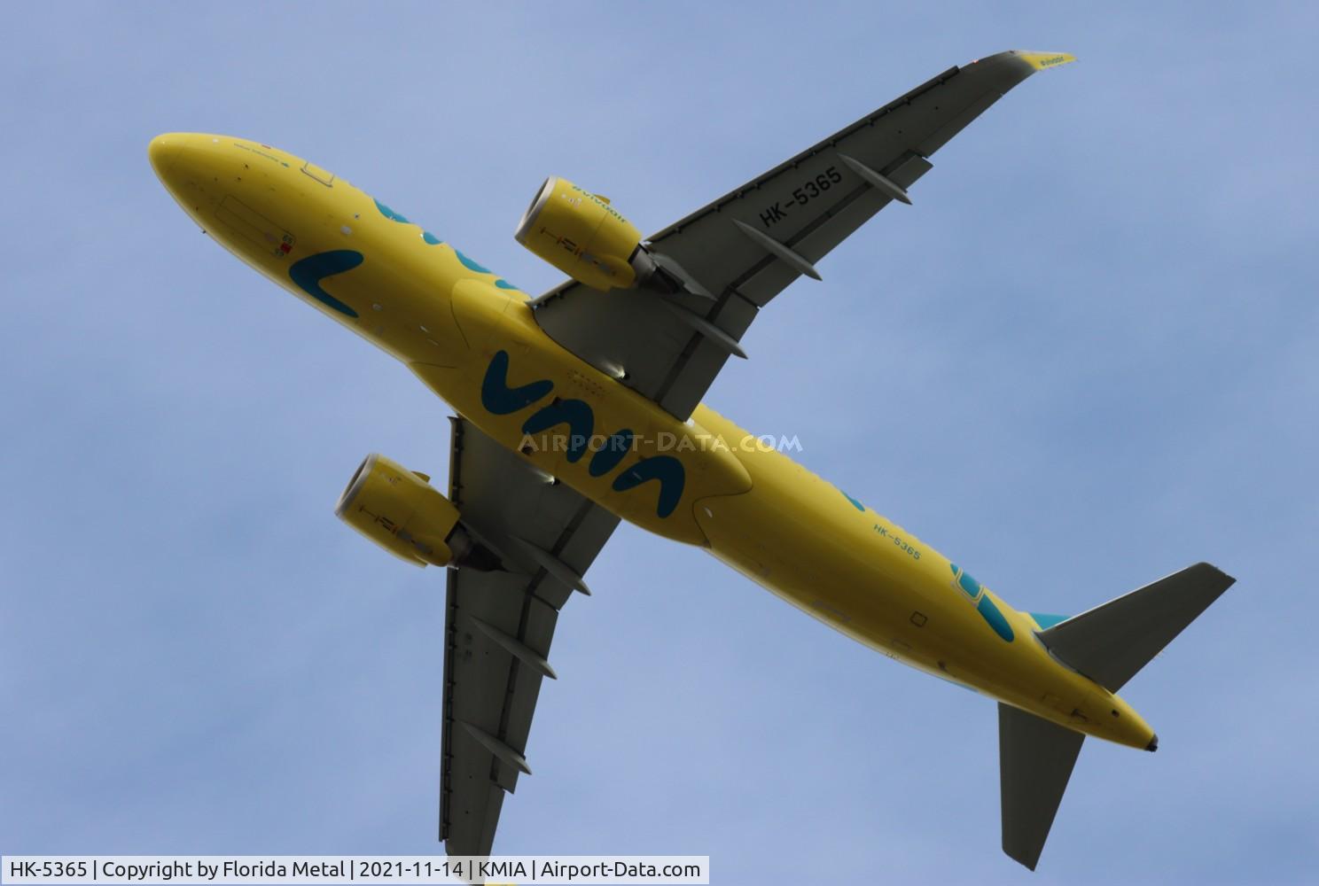 HK-5365, 2021 Airbus A320-251N C/N 10459, Viva Air