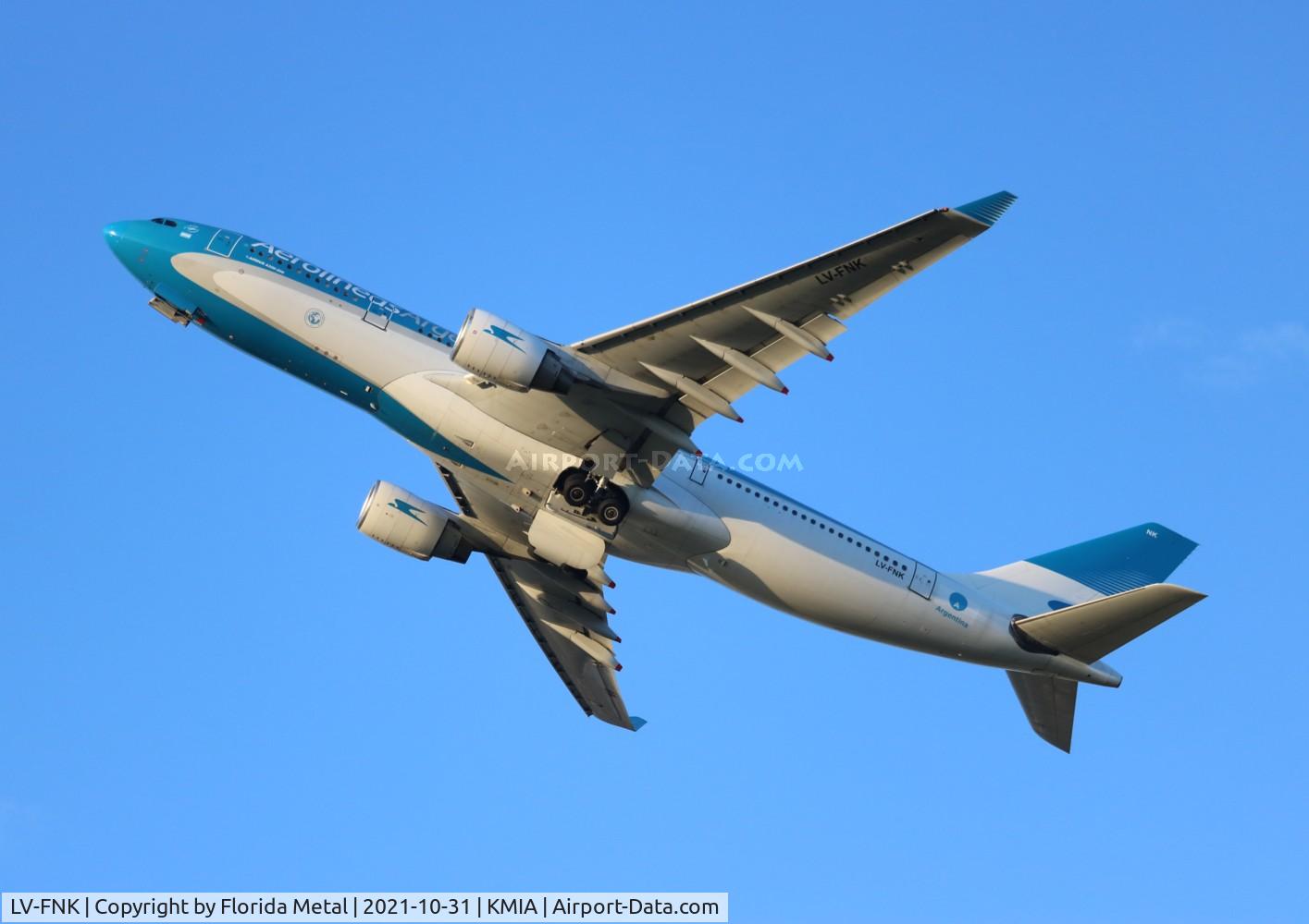 LV-FNK, 2000 Airbus A330-223 C/N 358, Aerolineas Argentinas