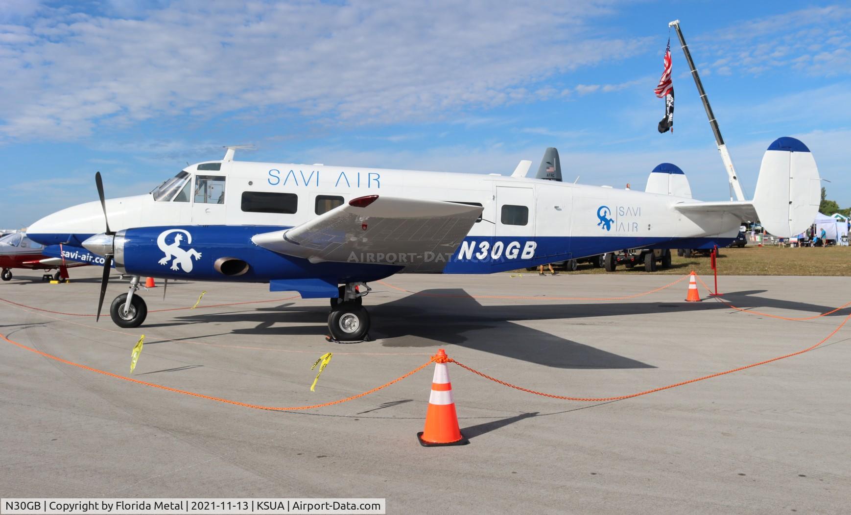 N30GB, 1964 Beech H-18 Tri-Gear C/N BA-688, Savi Air