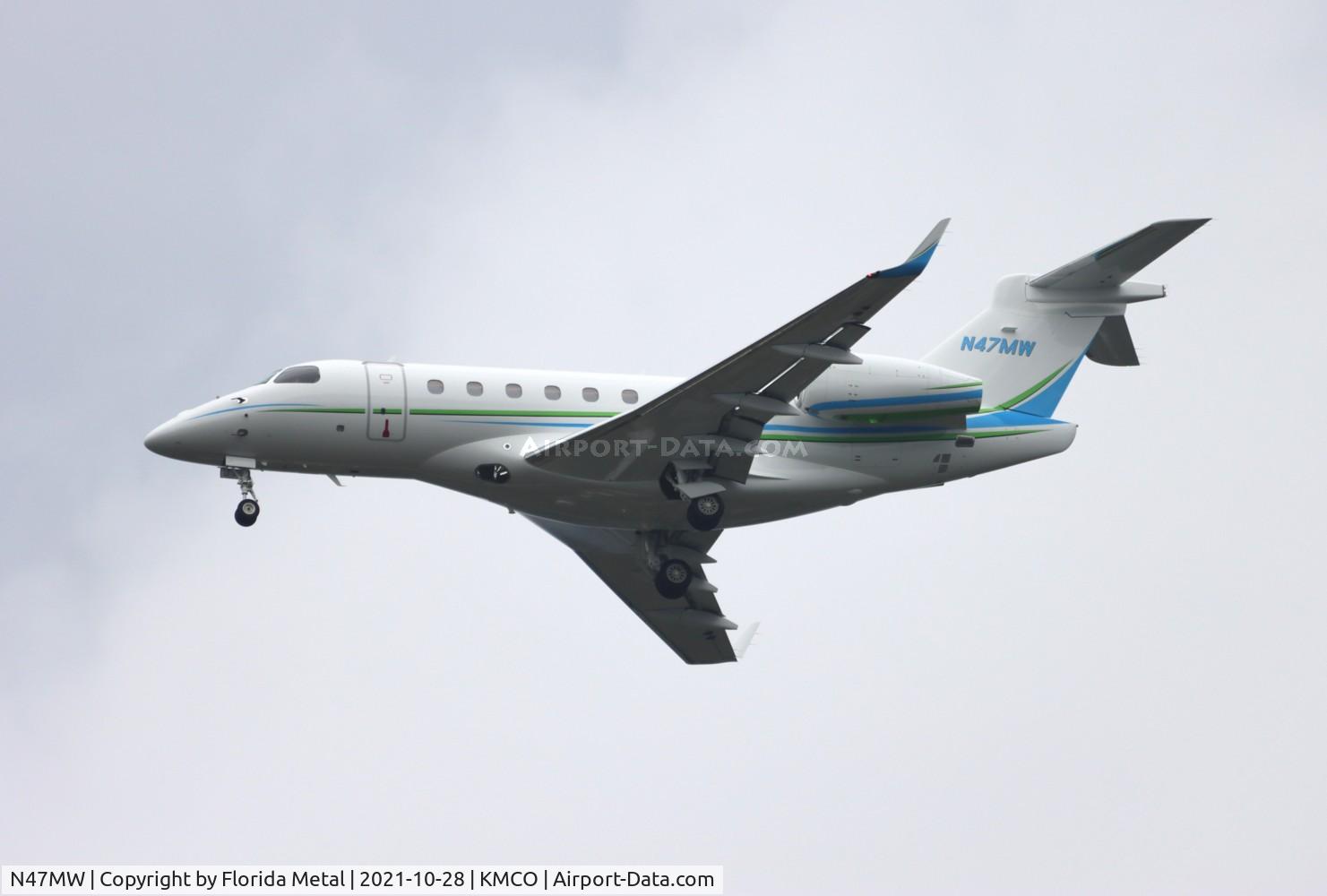 N47MW, 2018 Embraer EMB-550 Legacy 500 C/N 55000080, Legacy 500