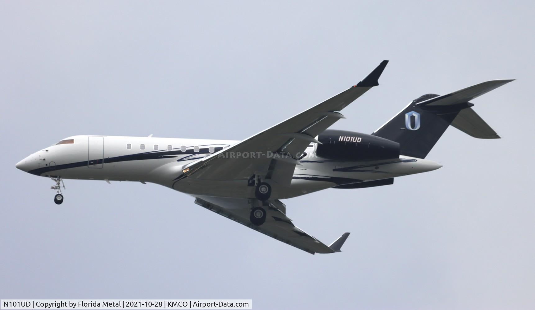 N101UD, 2020 Bombardier Global 5500 (BD-700-1A11) C/N 60015, Global 5500