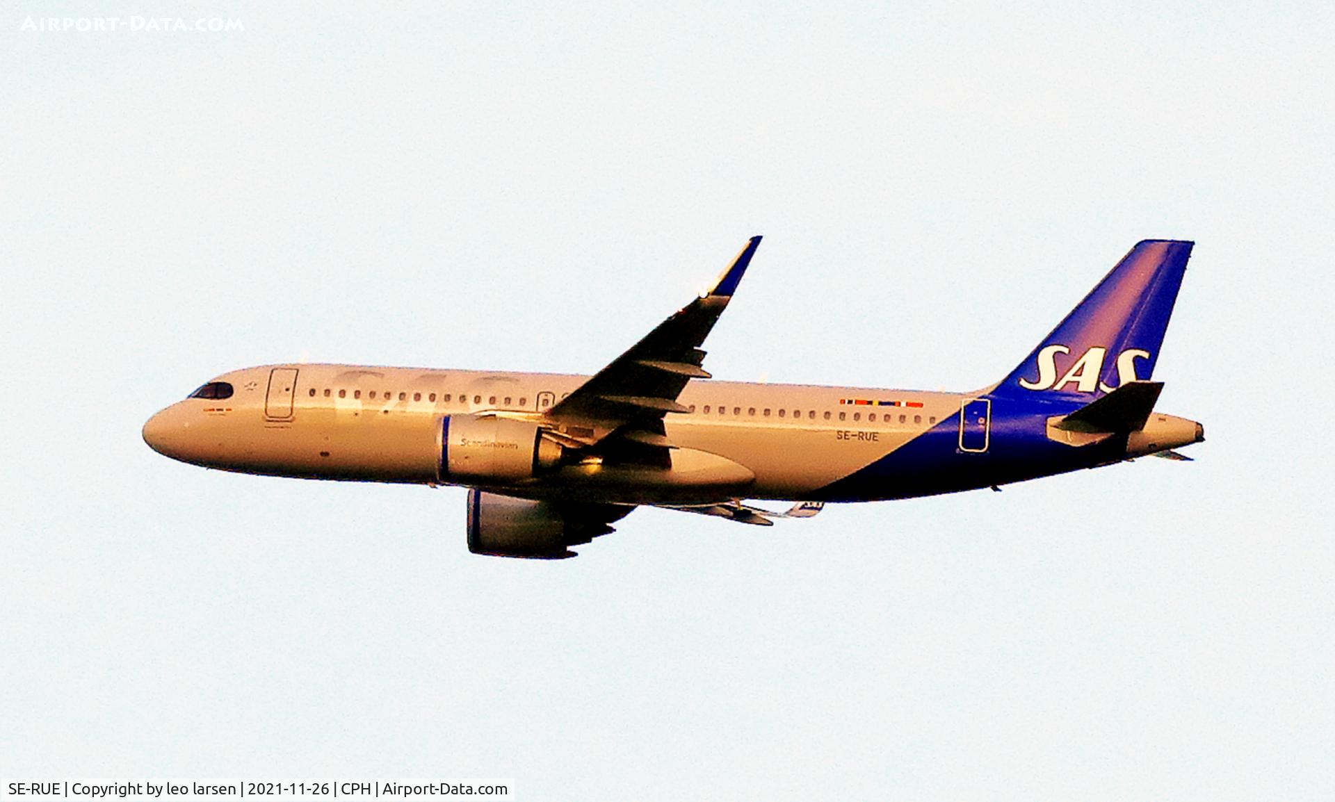 SE-RUE, 2021 Airbus A320-251N C/N 10407, Copenhagen 26.11.2021
