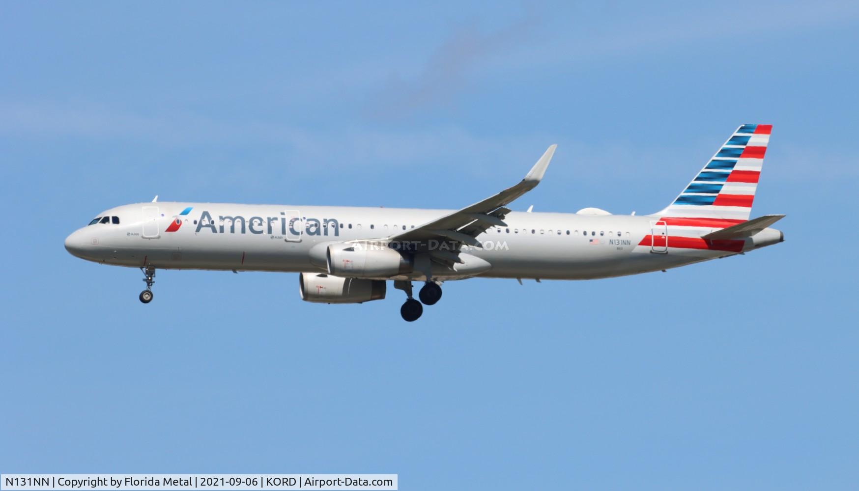 N131NN, 2014 Airbus A321-231 C/N 6472, American