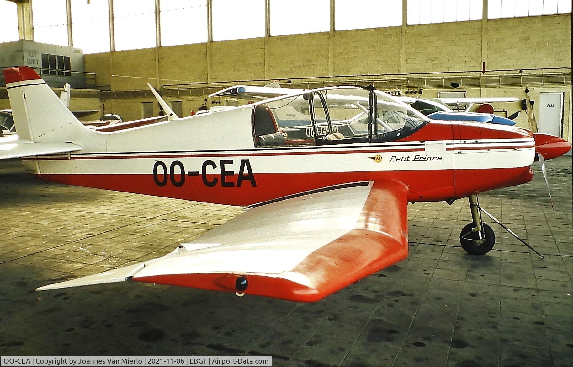 OO-CEA, 1969 Robin DR-315 Petit Prince C/N 409, Slide scan