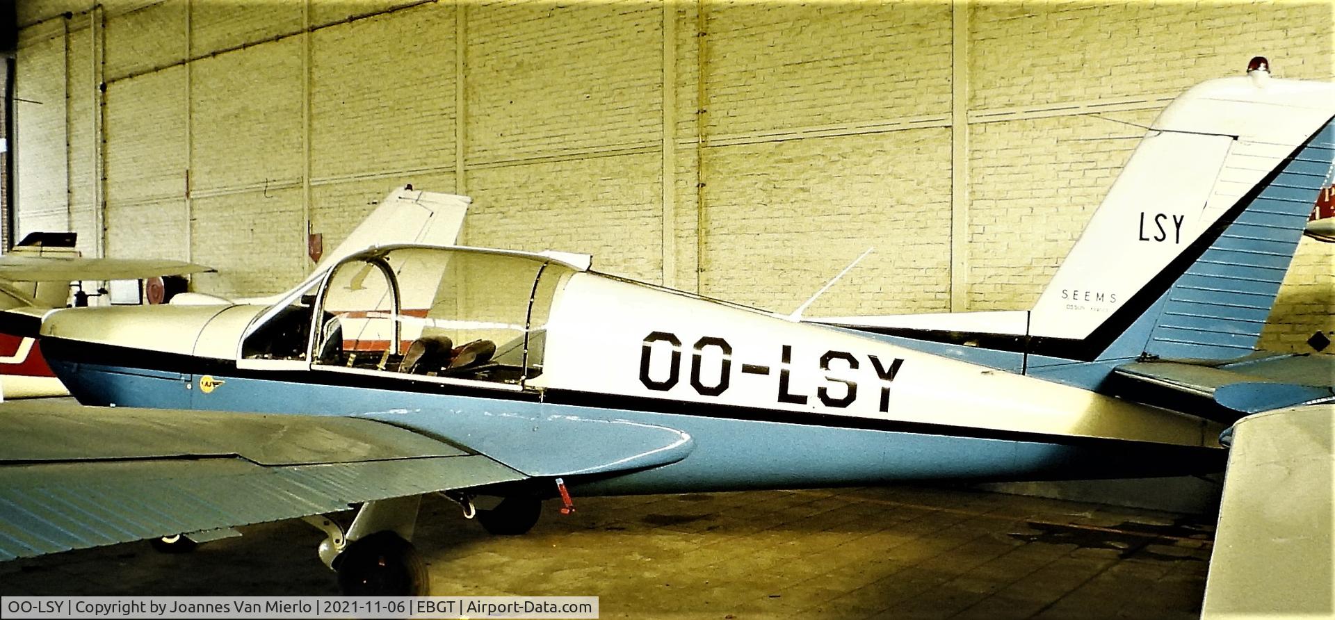 OO-LSY, Morane-Saulnier MS-892A Rallye Commodore 150 C/N 10448, Slide scan