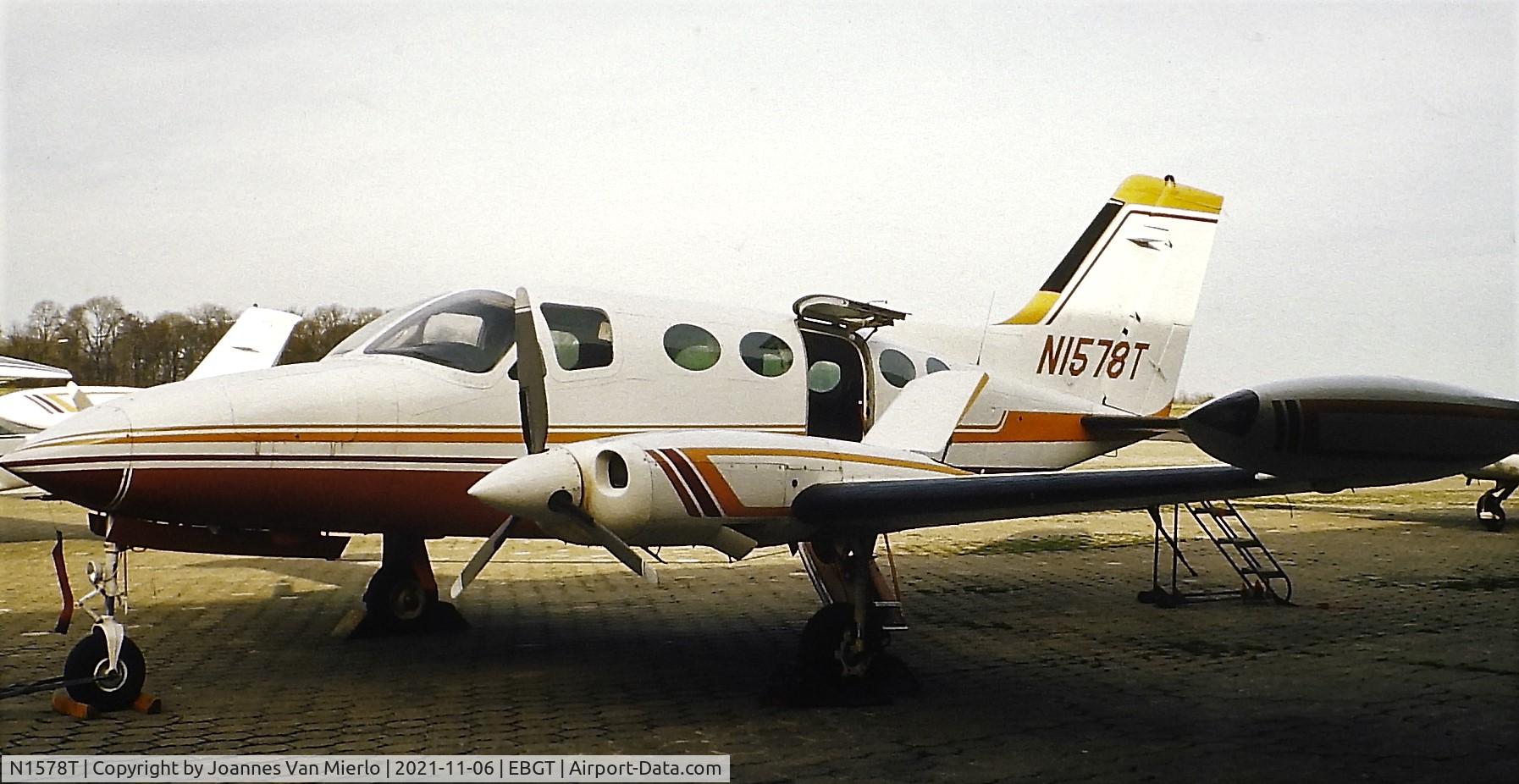 N1578T, Cessna 340 C/N 00000000, Slide scan