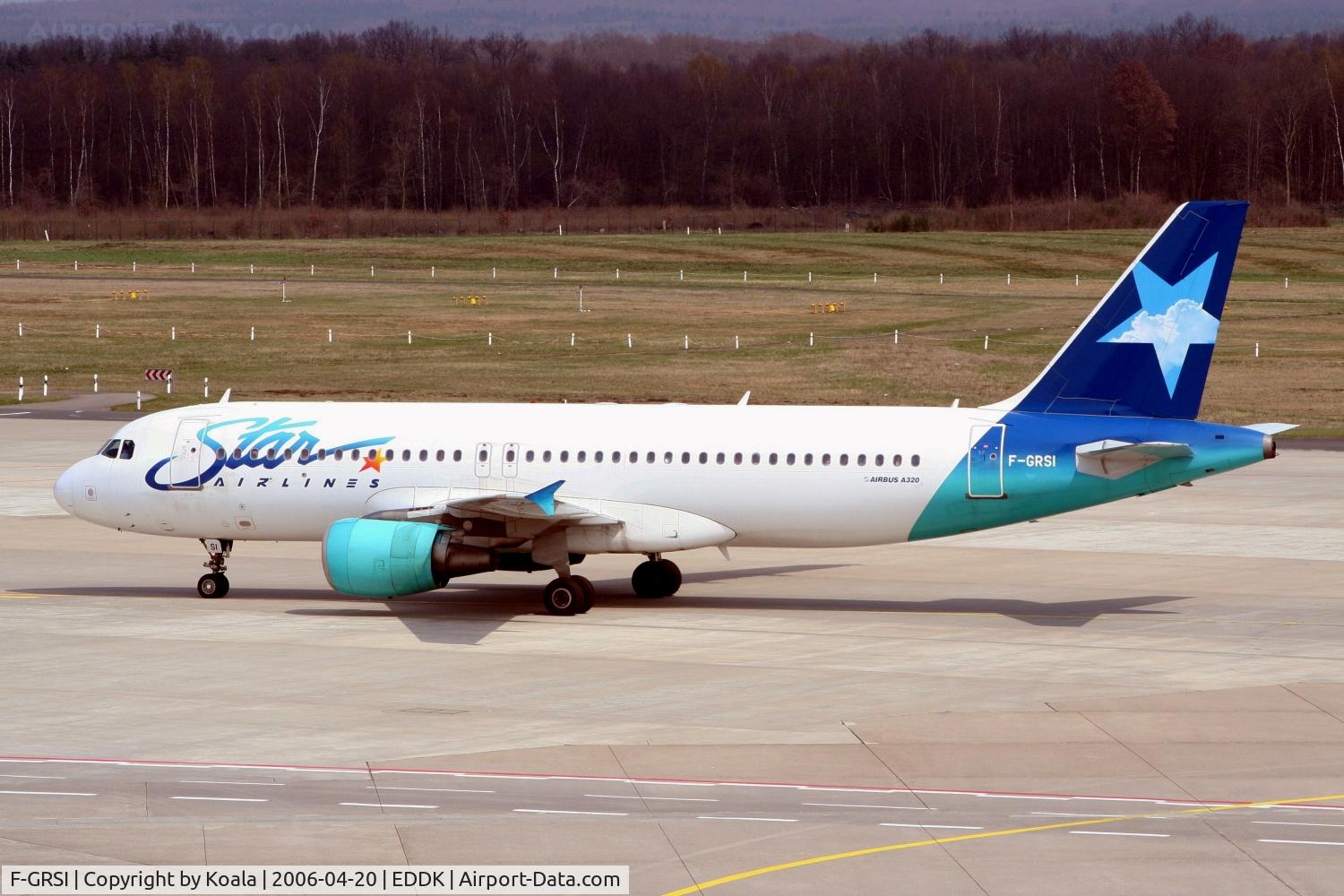 F-GRSI, 1999 Airbus A320-214 C/N 973, Old c/s