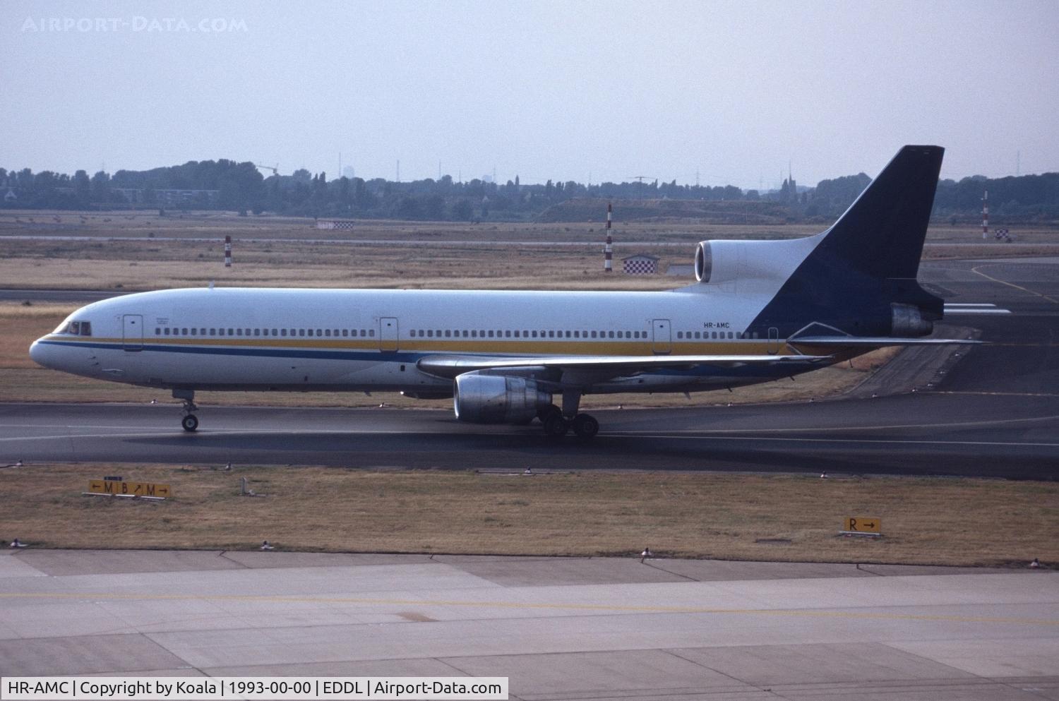 HR-AMC, 1973 Lockheed L-1011-385-1 TriStar 1 C/N 193B-1029, Air OPS Charter Flight for Sultan Air
