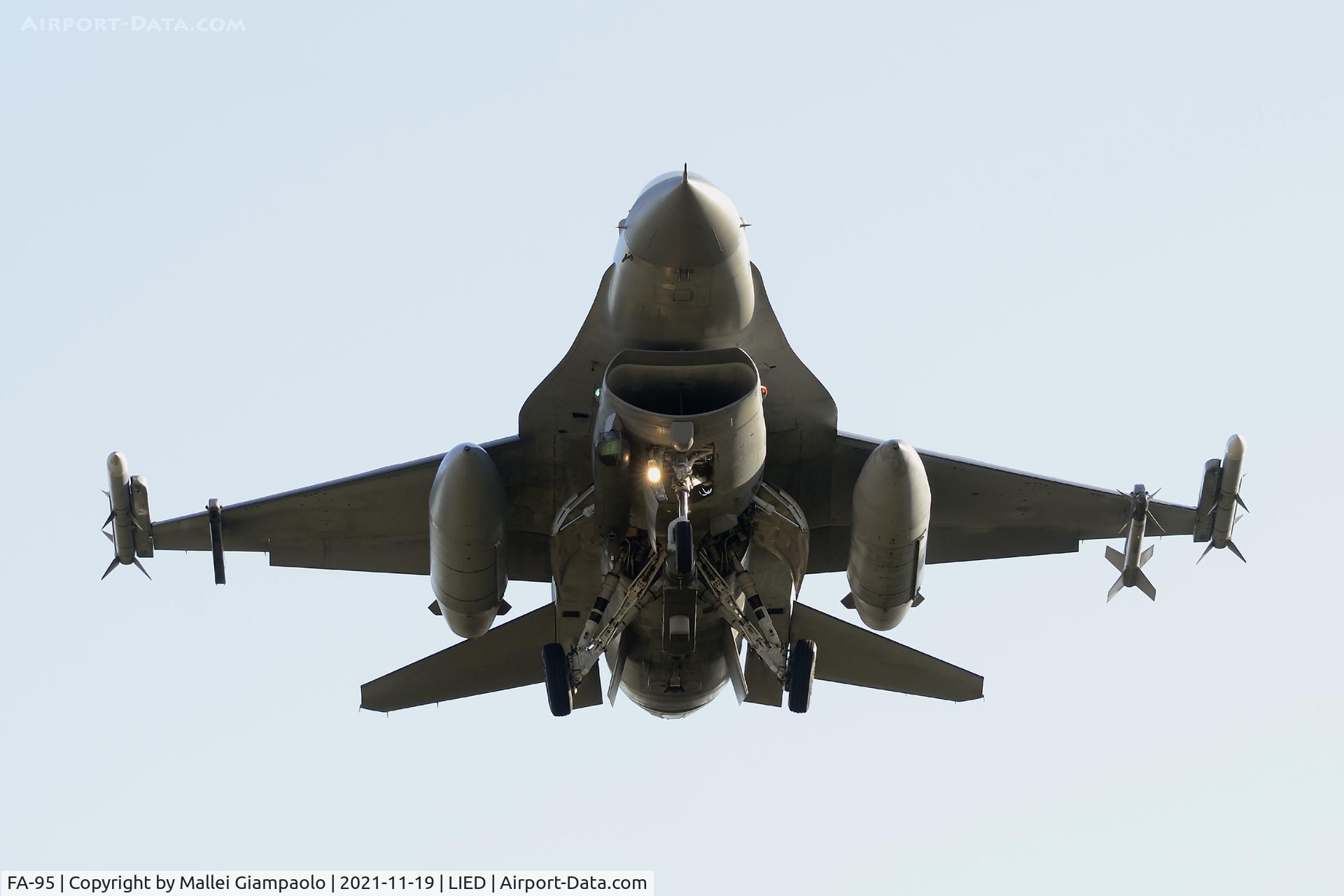 FA-95, SABCA F-16AM Fighting Falcon C/N 6H-95, FA-95