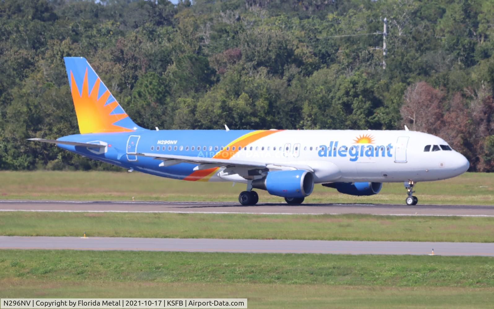 N296NV, 2006 Airbus A320-214 C/N 2674, Allegiant A320
