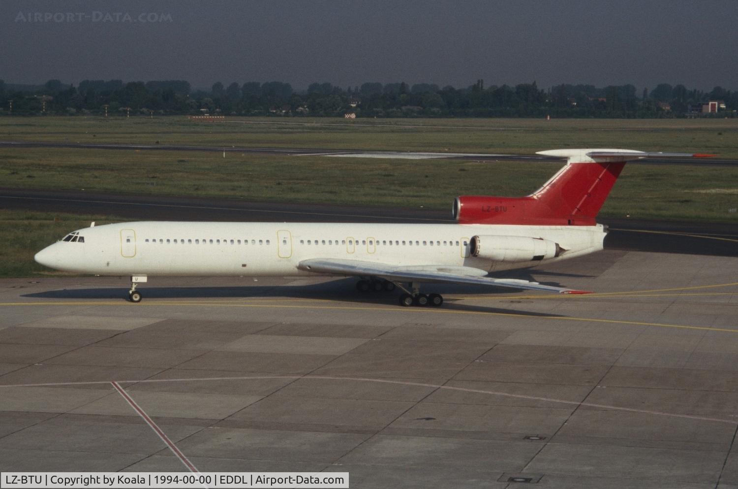 LZ-BTU, 1981 Tupolev Tu-154B-2 C/N 81A484, Basic Palair Macedonian Airlines c/s
