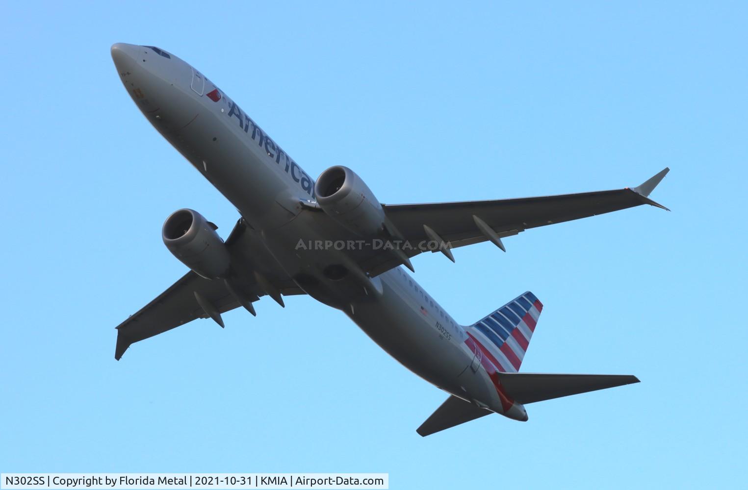 N302SS, 2020 Boeing 737-8 MAX C/N 44483, American 737 MAX 8