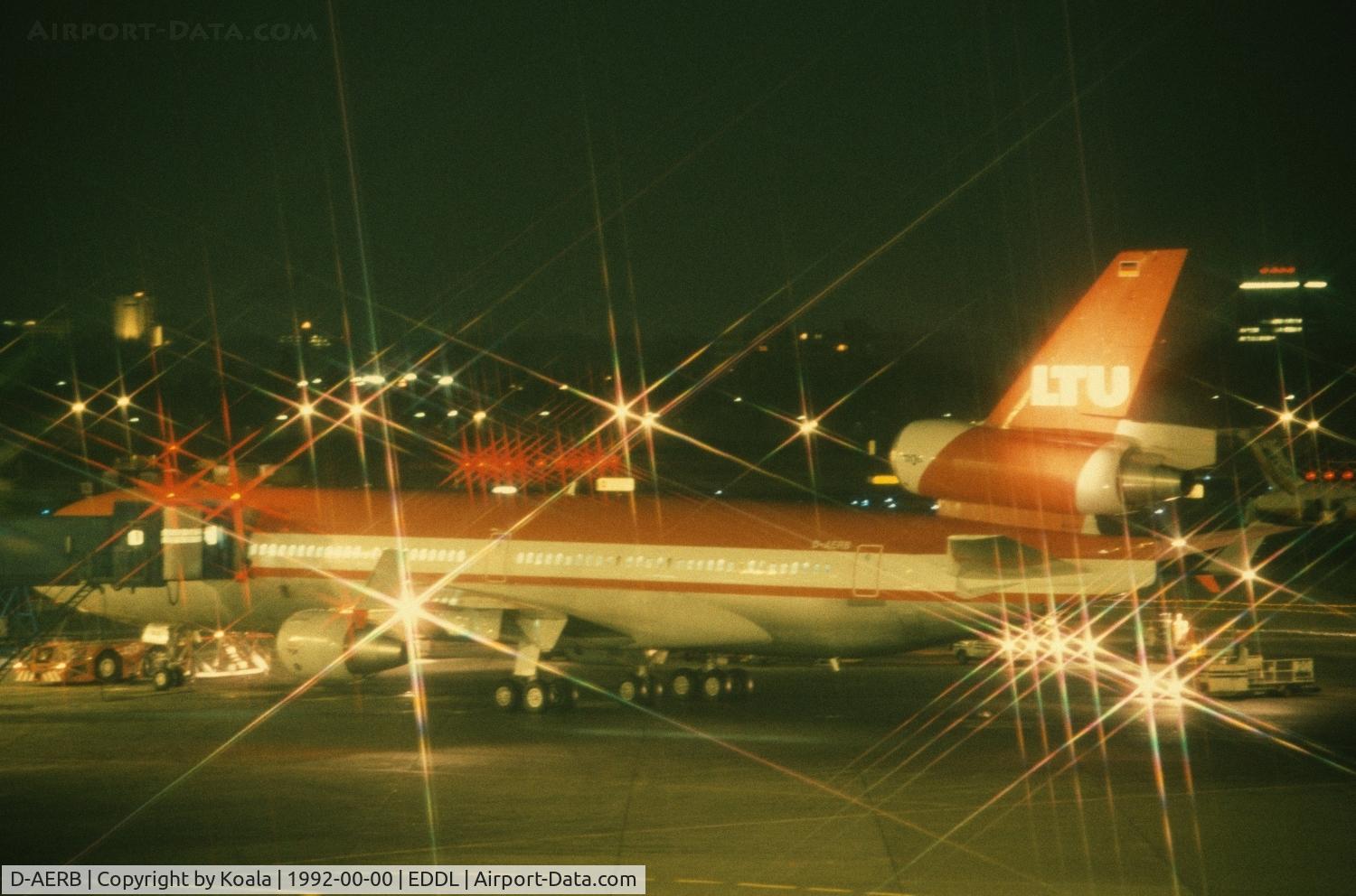 D-AERB, 1991 McDonnell Douglas MD-11F C/N 48484, Night Shift...