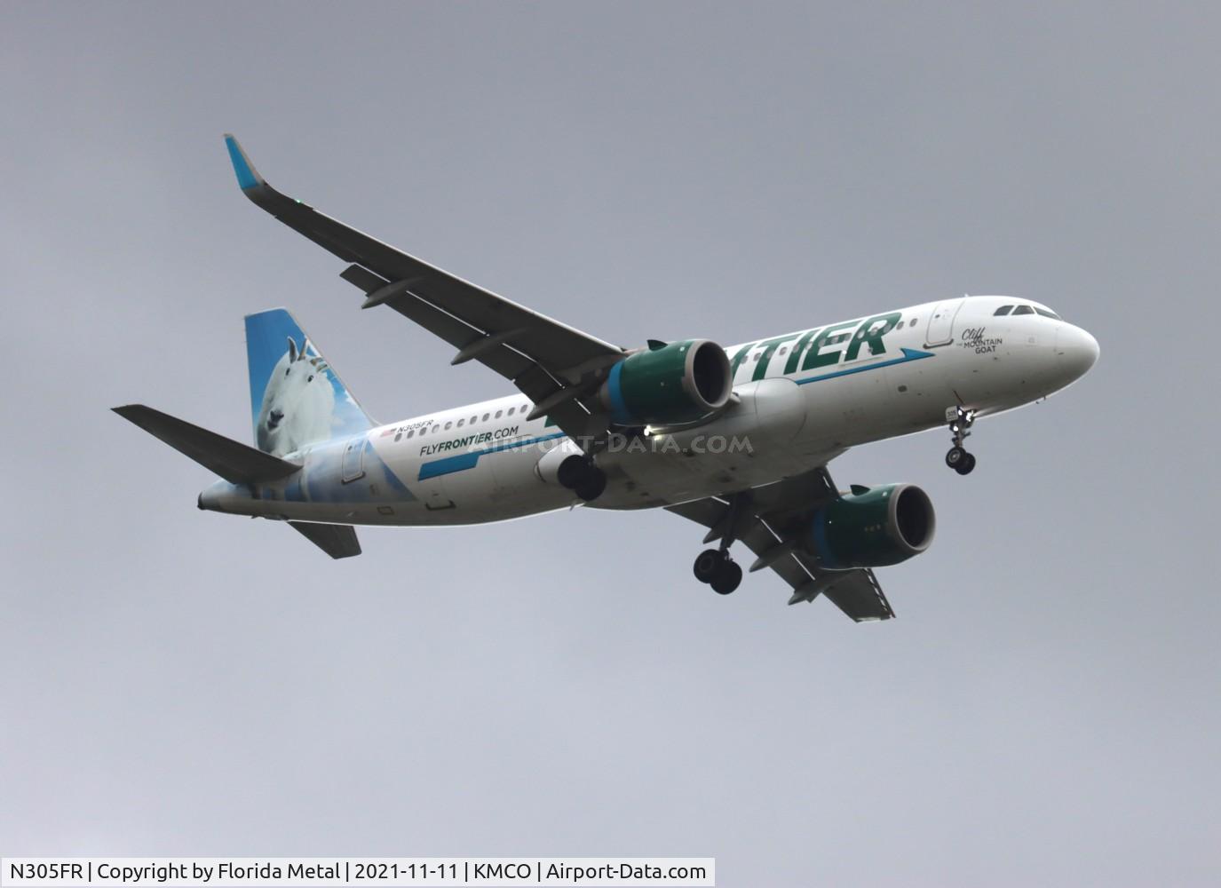 N305FR, 2016 Airbus A320-251N C/N 7387, Cliff