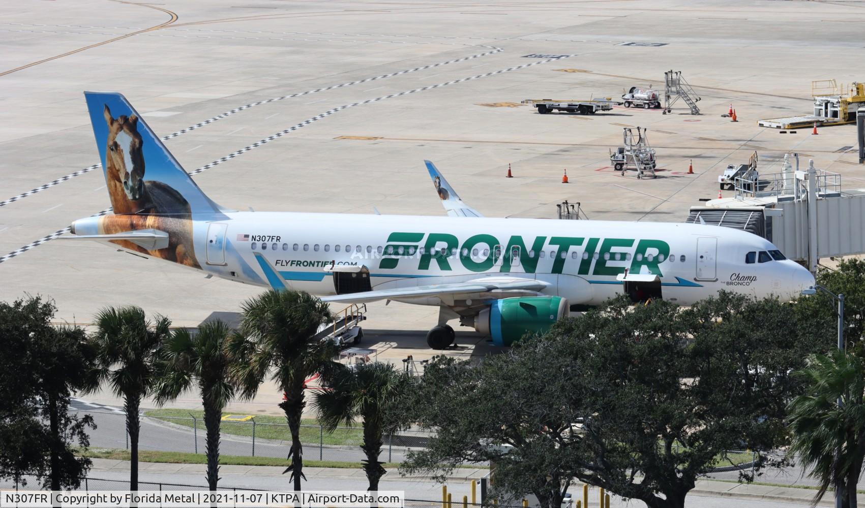 N307FR, 2017 Airbus A320-251N C/N 7472, Champ