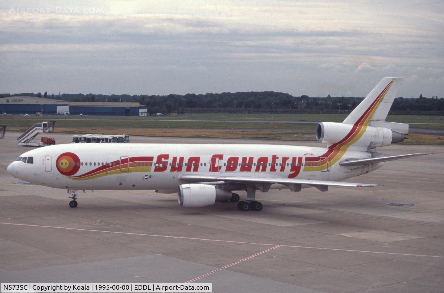 N573SC, 1972 McDonnell Douglas DC-10-10 C/N 46905, Sub-Charter for LTU. Nice!