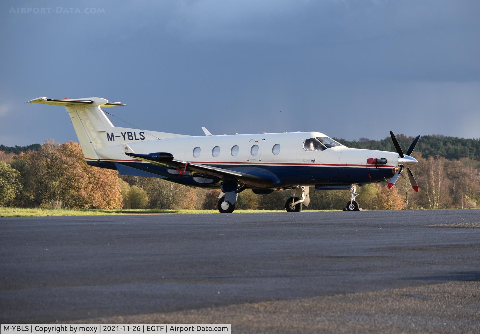 M-YBLS, 1997 Pilatus PC-12/45 C/N 176, Pilatus PC-12/45 at Fairoaks.