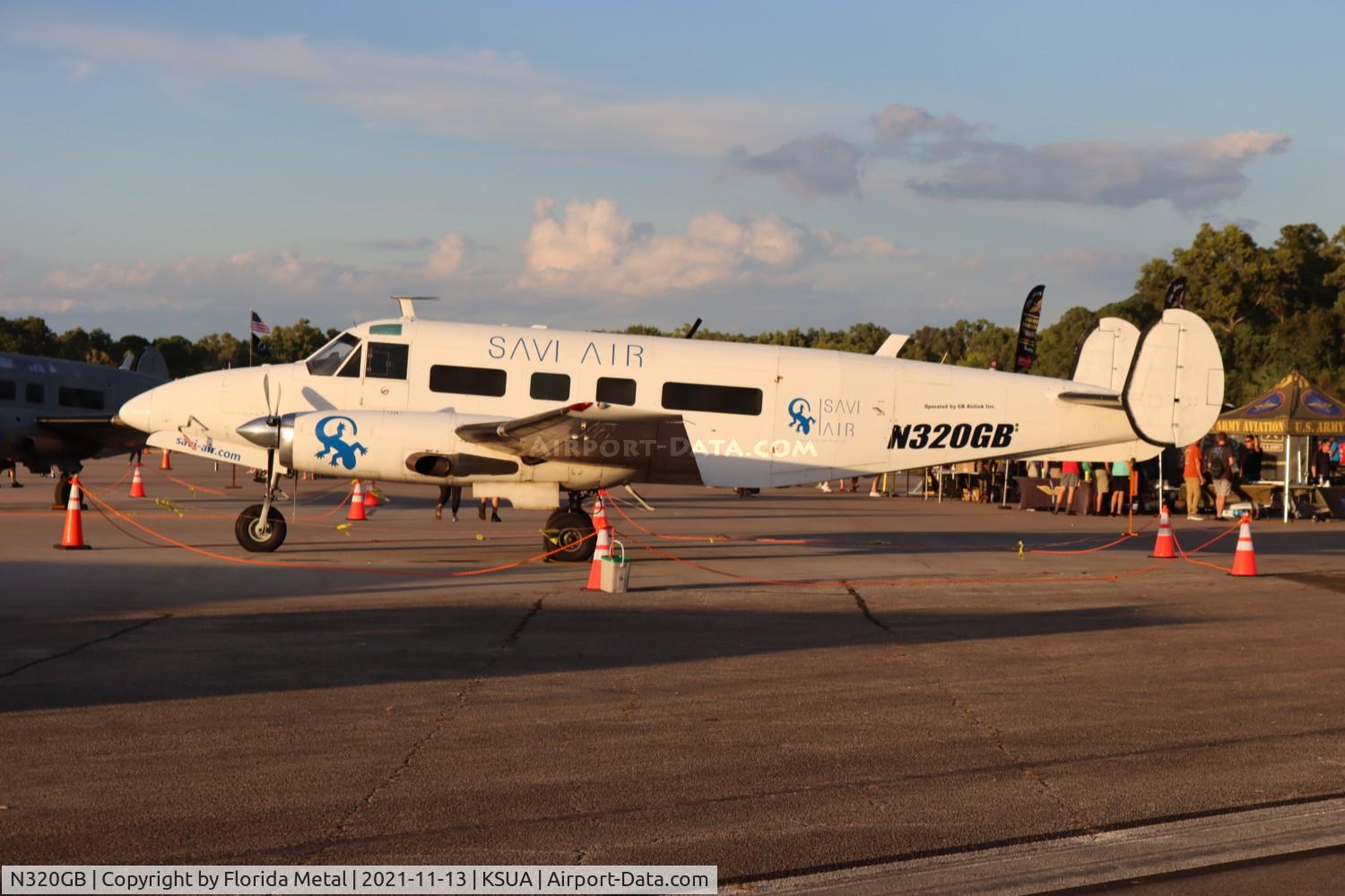 N320GB, 1960 Beech G18S C/N BA-509, Beech 18