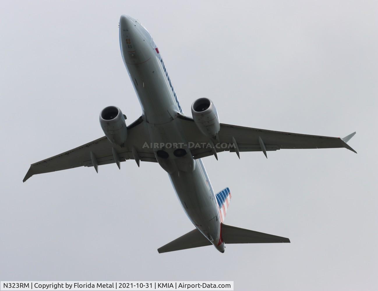 N323RM, 2018 Boeing 737-8 MAX C/N 44453, American 737 MAX 8