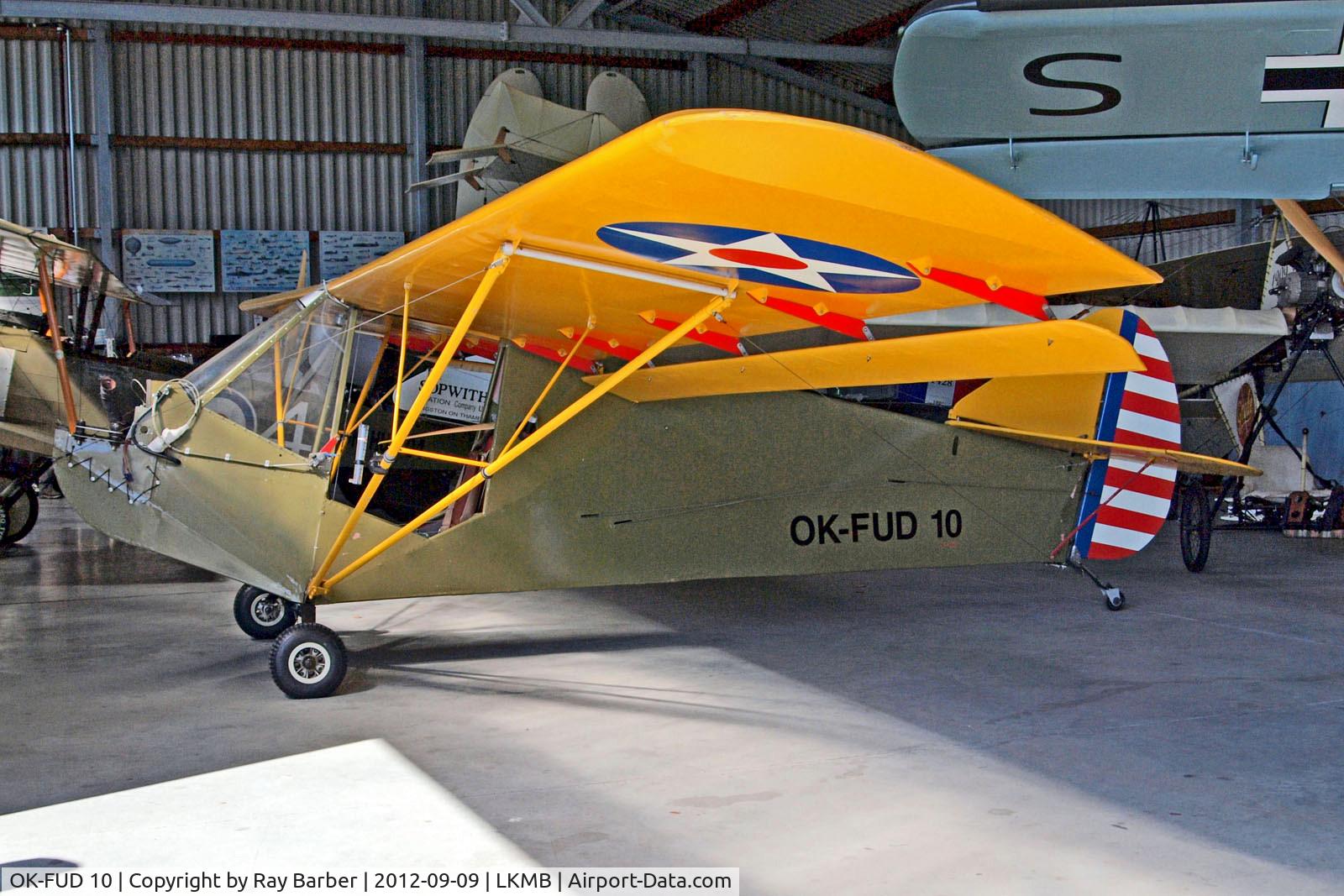 OK-FUD 10, Aeronca C-3 (Replica) C/N Not Found, OK-FUD 10   Aeronca C-3 Replica [Unknown] Milada Boleslav~OK 09/09/2012