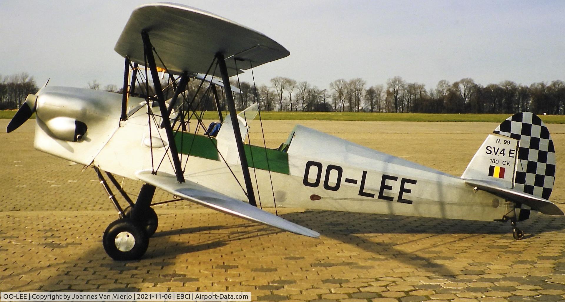 OO-LEE, Stampe-Vertongen SV-4A C/N 99, Slide scan