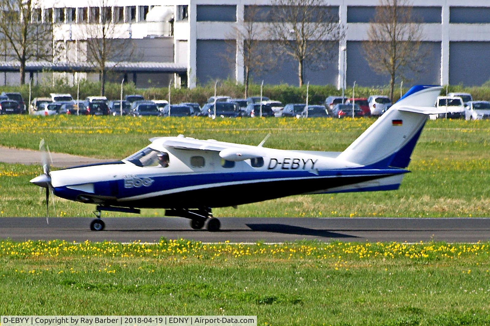 D-EBYY, Extra EA-500 C/N 1007, D-EBYY   Extra EA.500 [1007] Friedrichshafen~D 19/04/2018