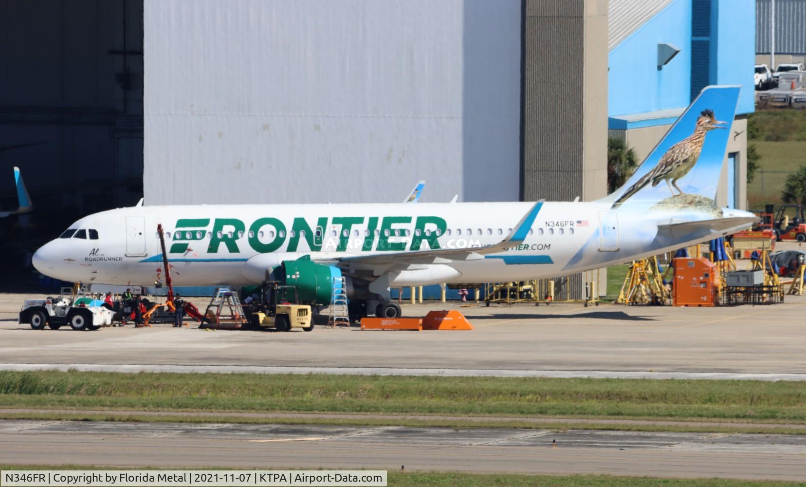 N346FR, 2019 Airbus A320-251N C/N 8642, Al the Roadrunner