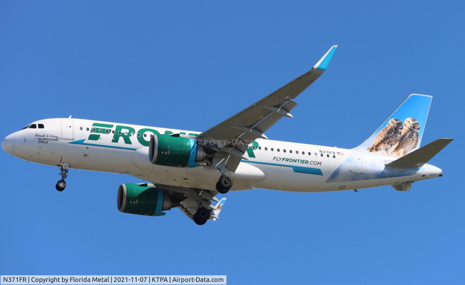 N371FR, 2020 Airbus A320-251N C/N 10089, Parish and Daisy Burrowing Owls