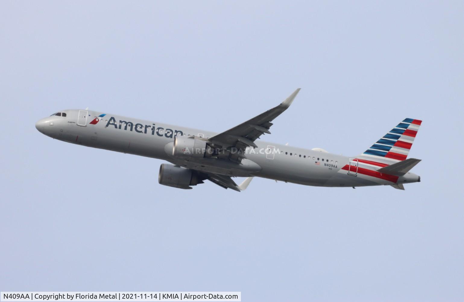 N409AA, 2019 Airbus A321-253NX C/N 9178, American A321NEO