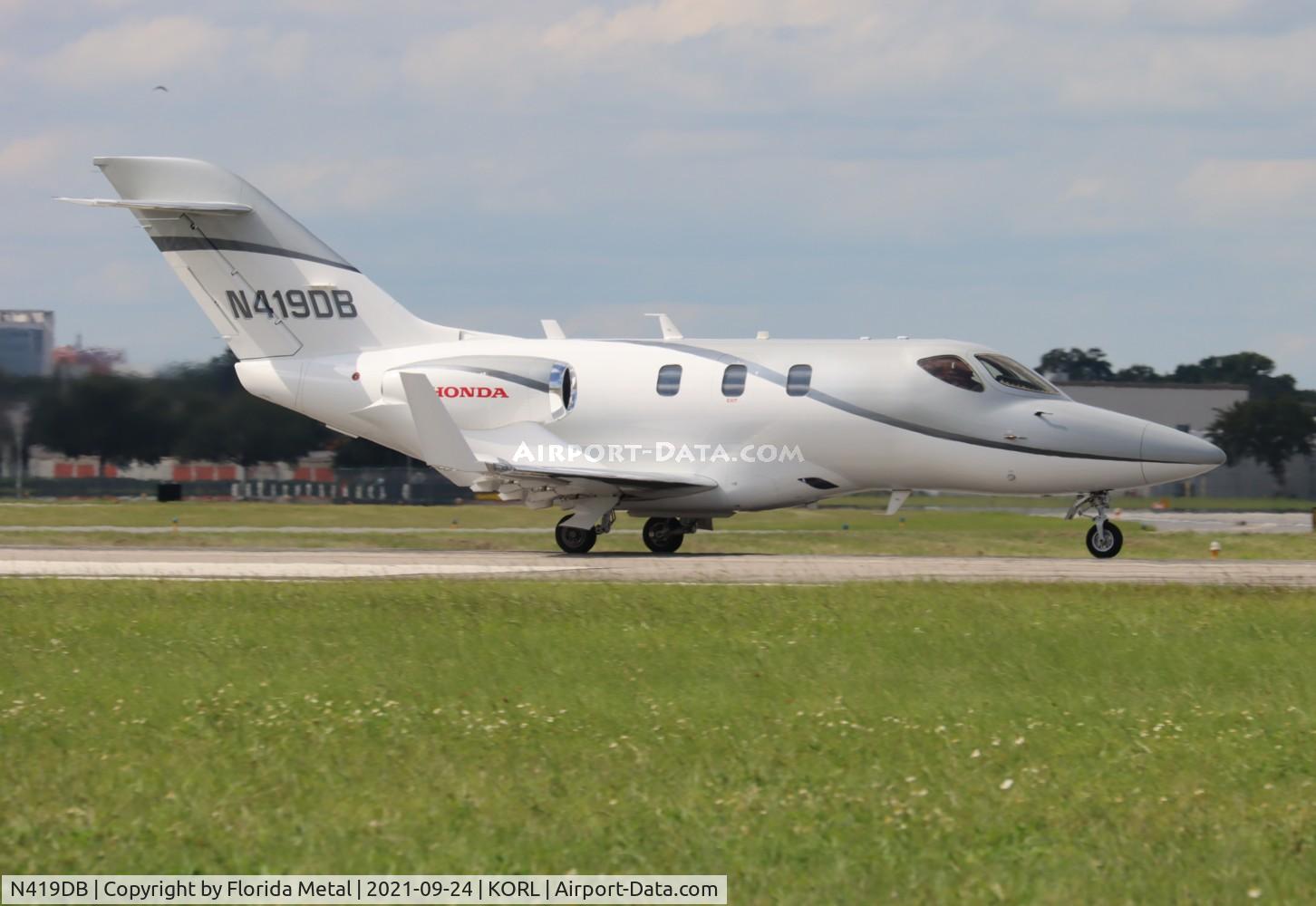 N419DB, 2016 Honda HA-420 HondaJet C/N 42000040, Hondajet