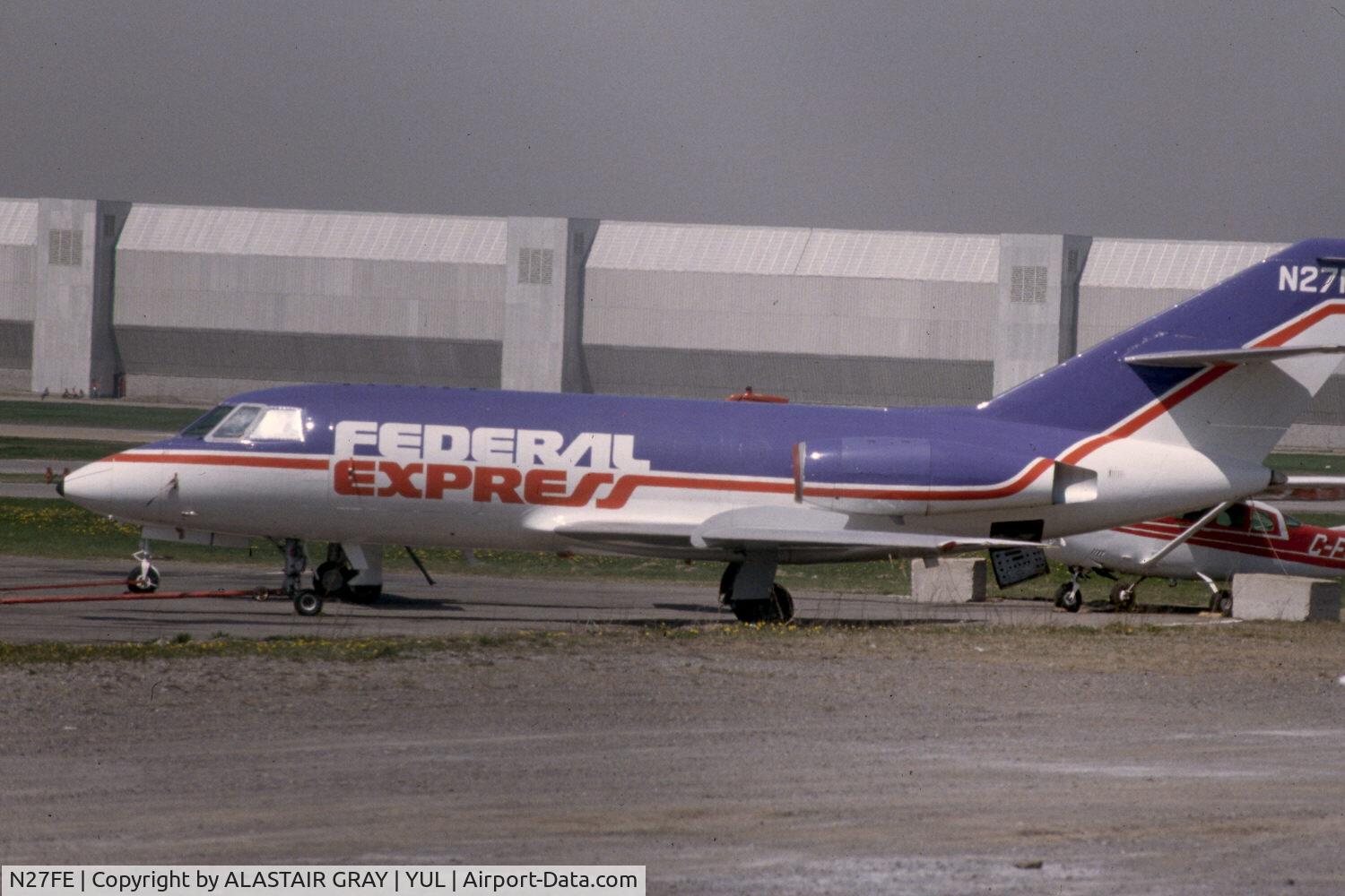 N27FE, Dassault Falcon 20 C/N 207, The early days for FedEx.