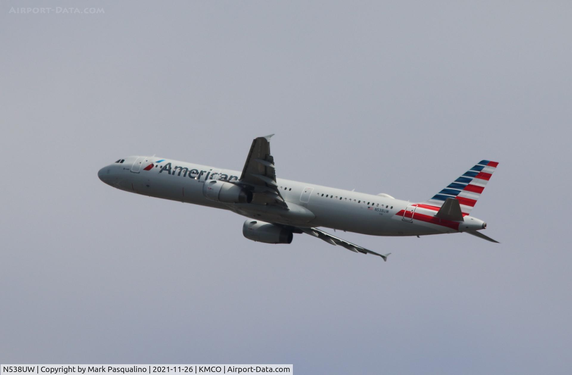 N538UW, 2009 Airbus A321-231 C/N 4050, Airbus A321-231