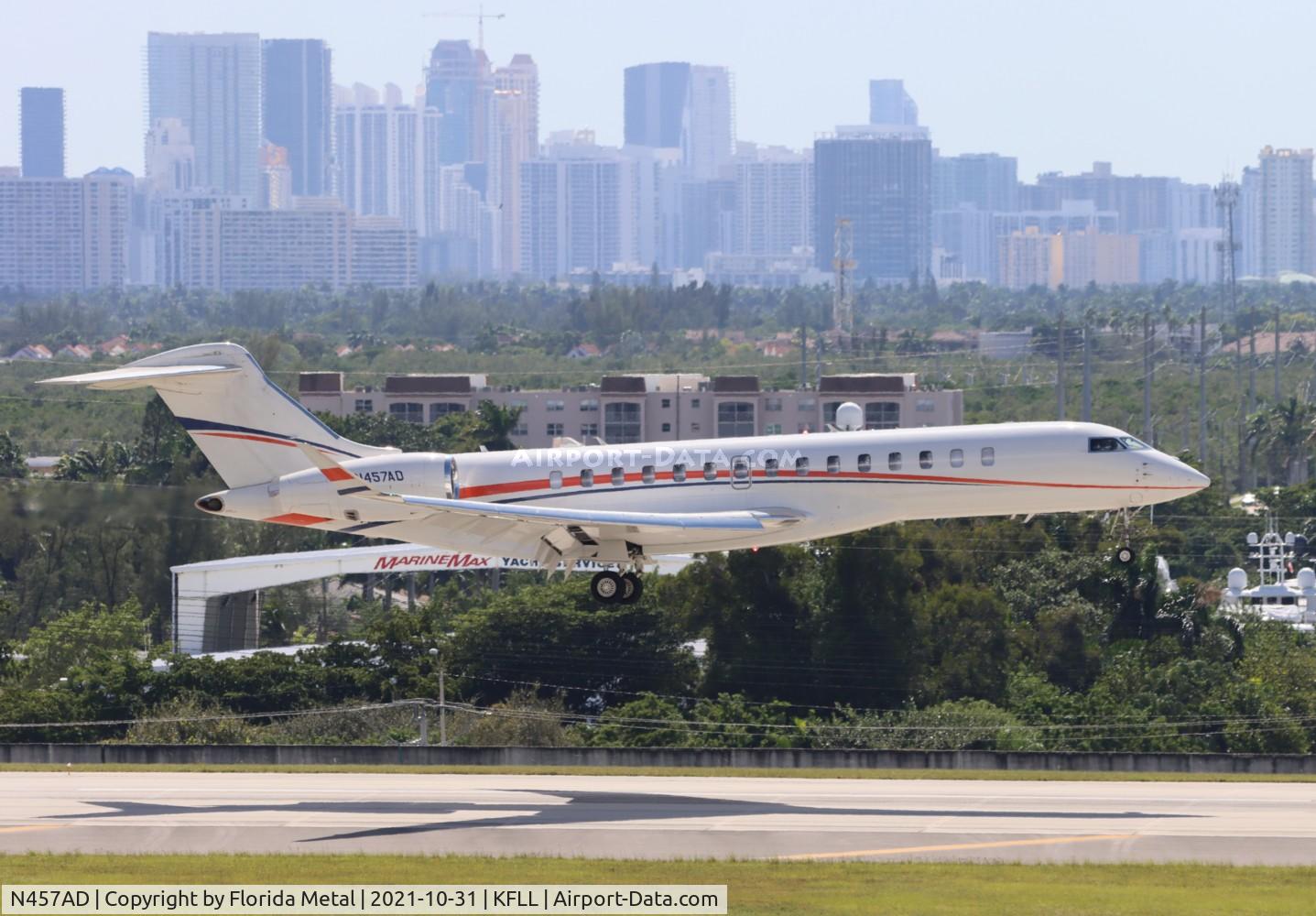 N457AD, 2019 Bombardier BD-700-2A12 Global 7500 C/N 70030, Global 7500